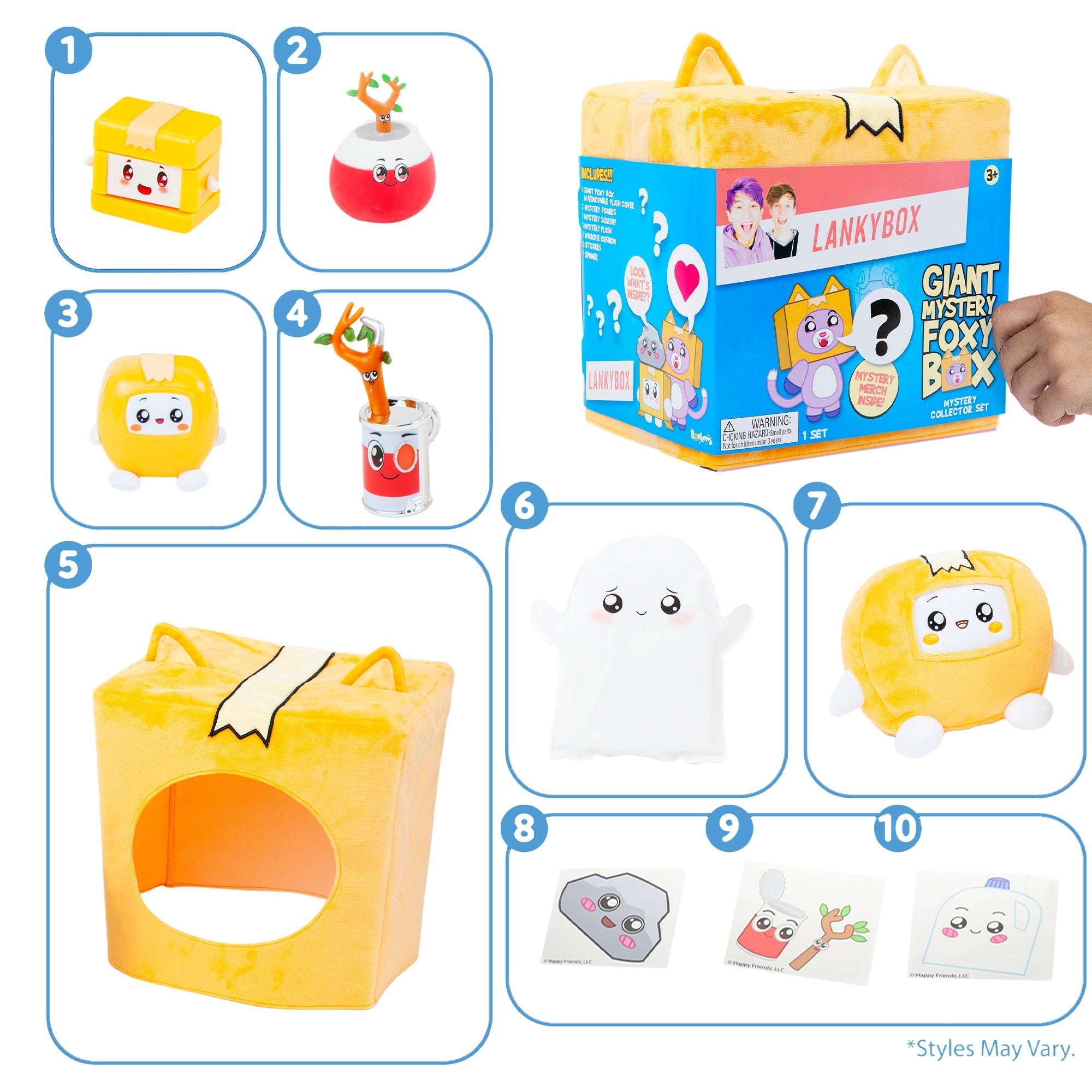 LankyBox Giant Foxy Mystery Box – Mastermind Toys