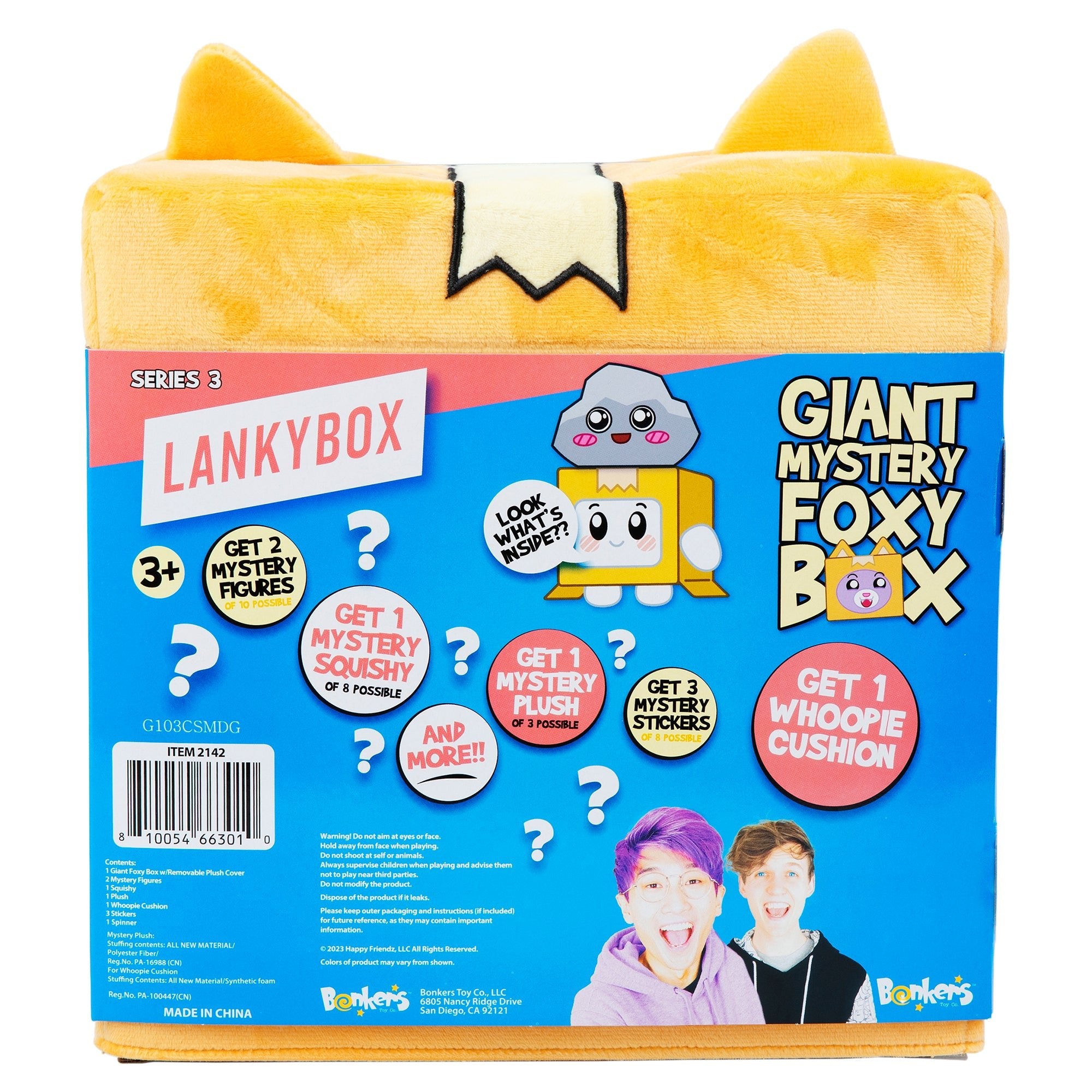 LankyBox Giant Foxy Mystery Box - Mastermind Toys___237755