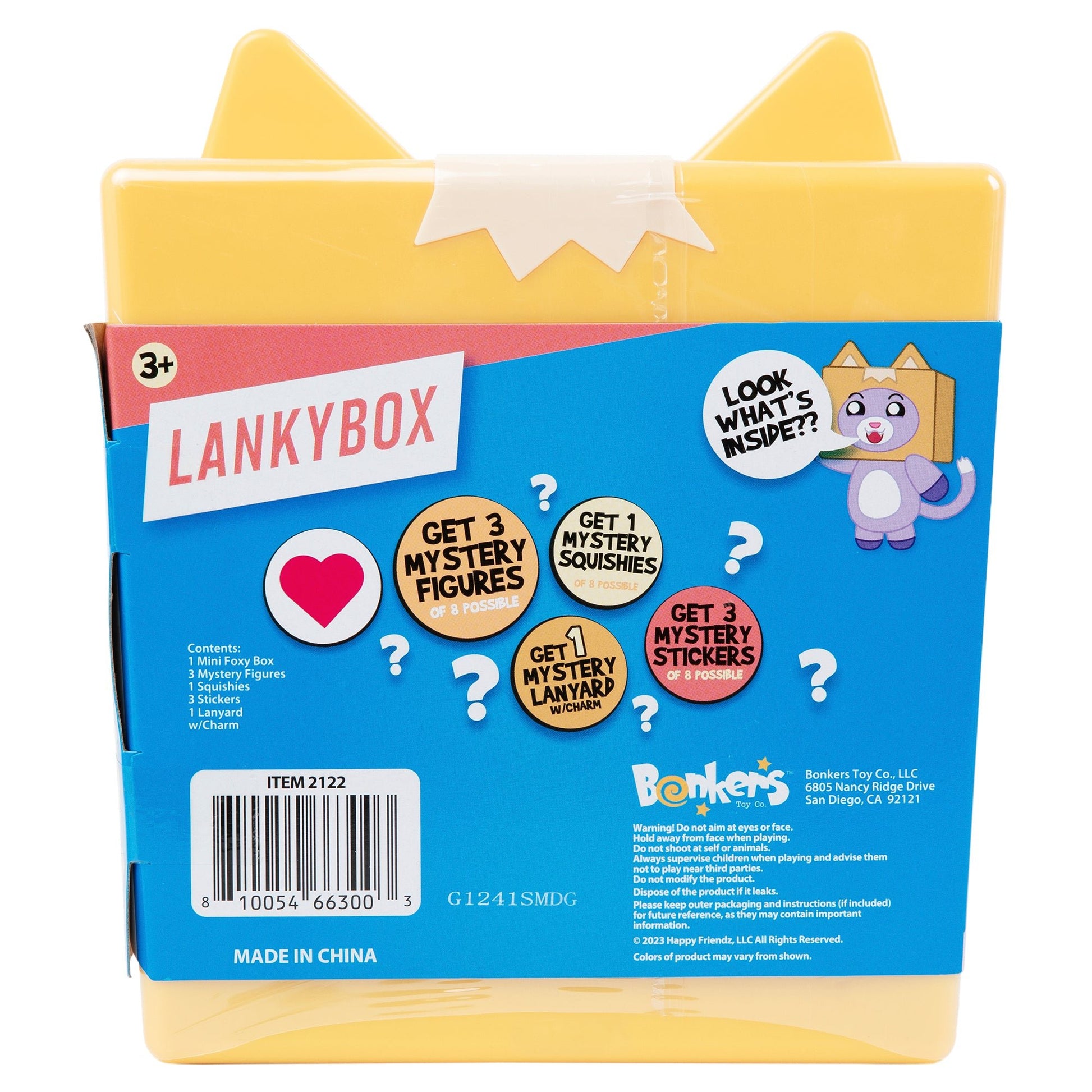 LankyBox Mini Foxy Mystery Box - Shrinkwrapped - Mastermind Toys___237754