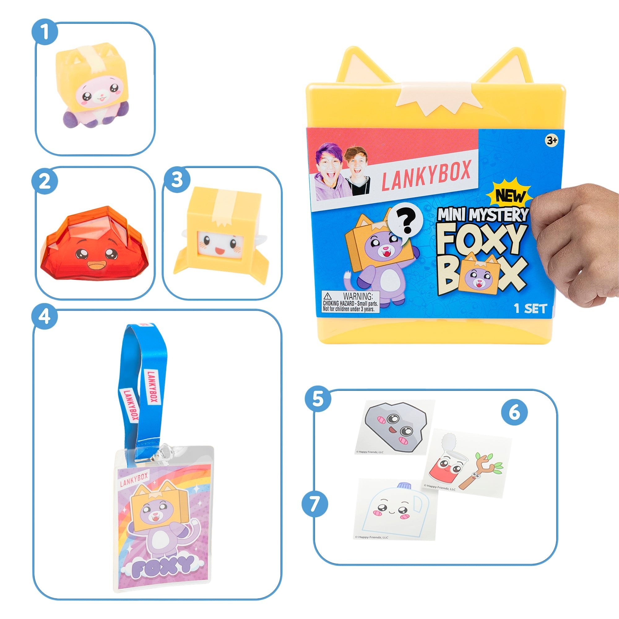 LankyBox Mini Foxy Mystery Box - Shrinkwrapped - Mastermind Toys___237754