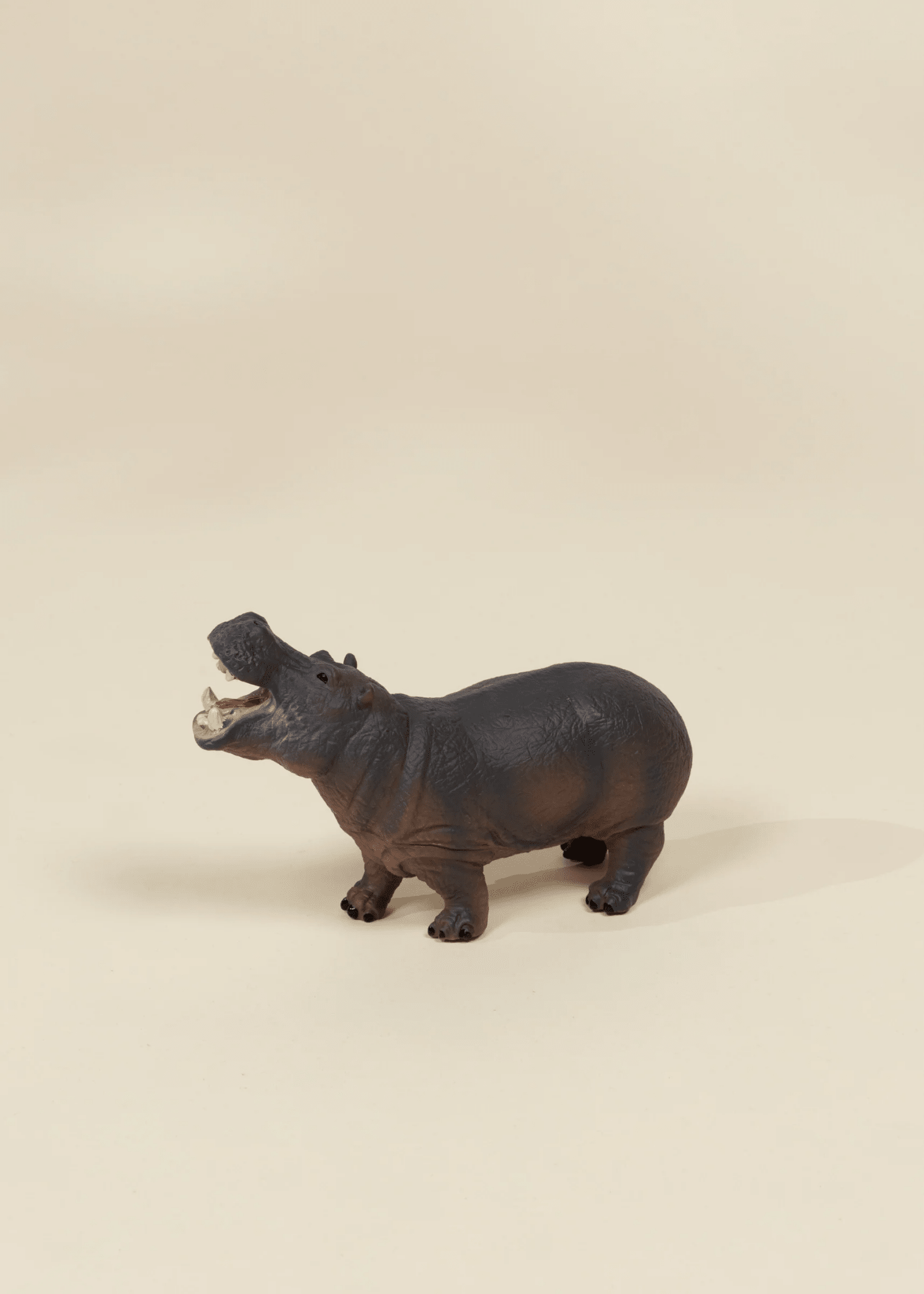 Large Wildlife Animal Play Figurine – Hippopotamus - Mastermind Toys___250079