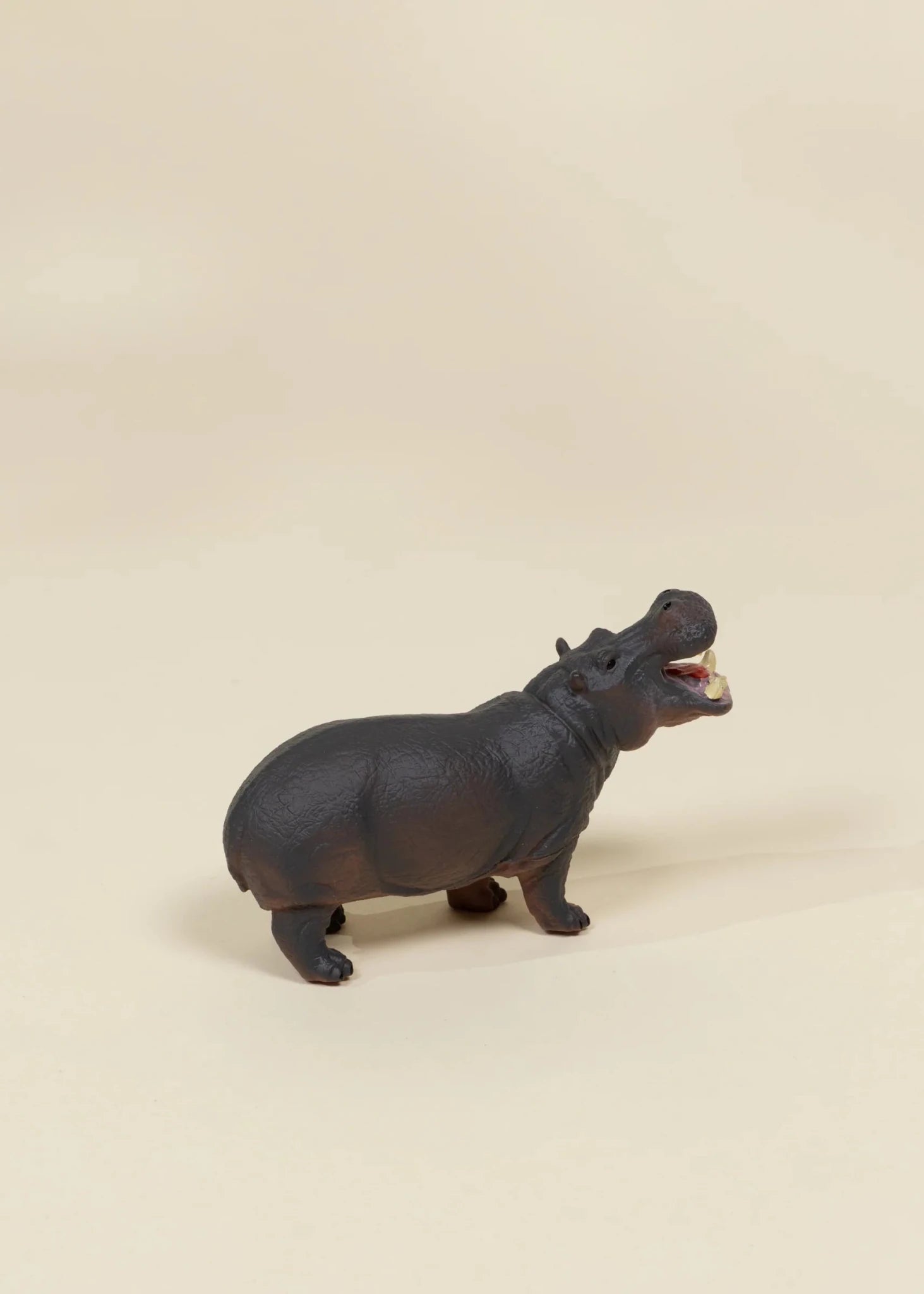 Large Wildlife Animal Play Figurine – Hippopotamus - Mastermind Toys___250079