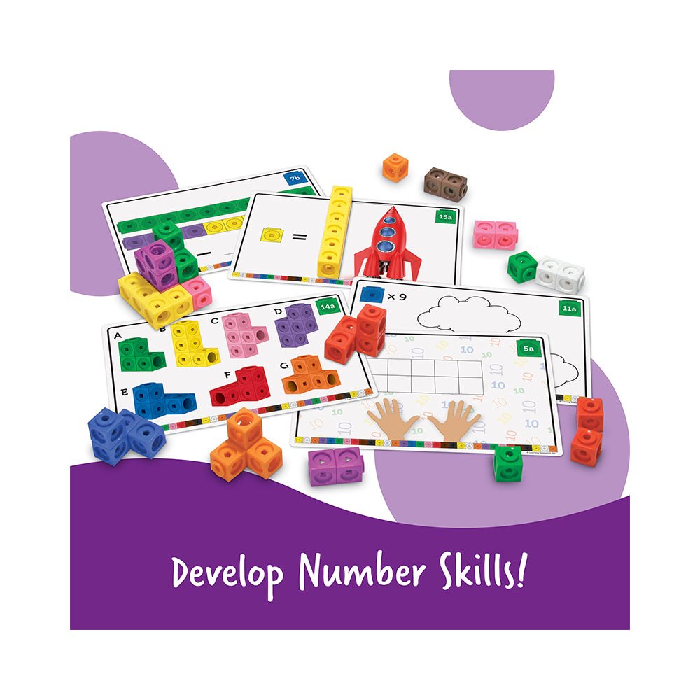 Learning Resources Mathlink Cubes Early Math Activity Set - Mastermind Toys___219032