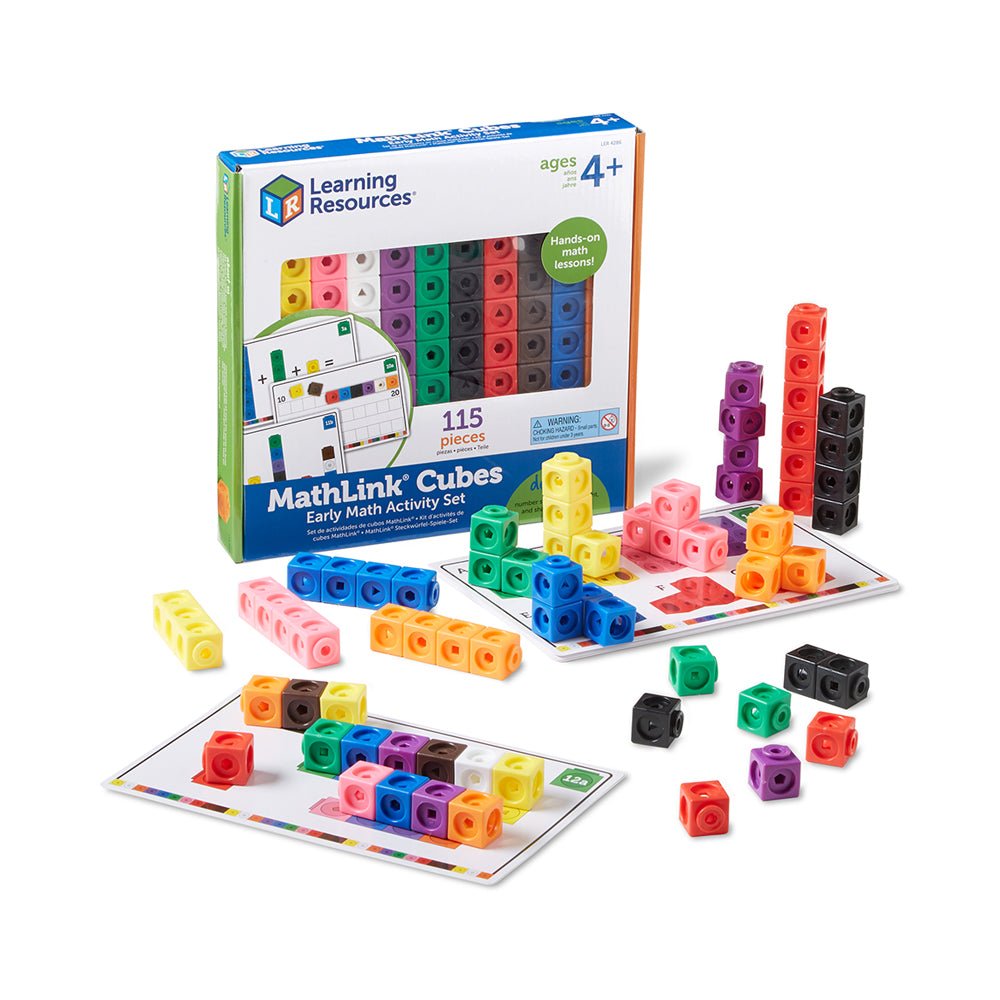 Learning Resources Mathlink Cubes Early Math Activity Set - Mastermind Toys___219032