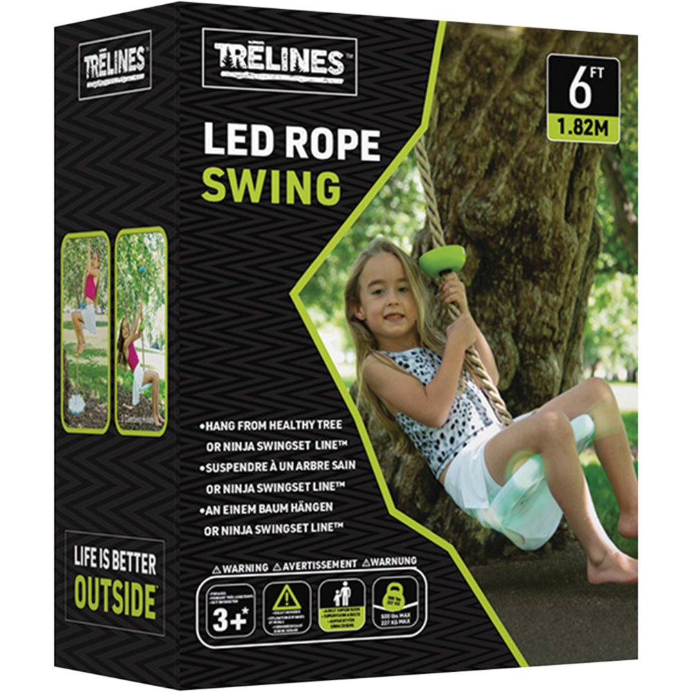 LED Climbing Rope Swing 6' - Mastermind Toys___244614