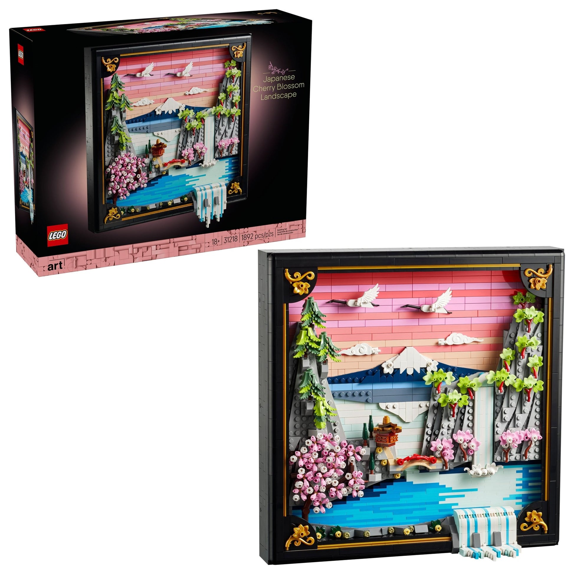 LEGO® Art Japanese Cherry Blossom Landscape 31218 - Mastermind Toys___249487