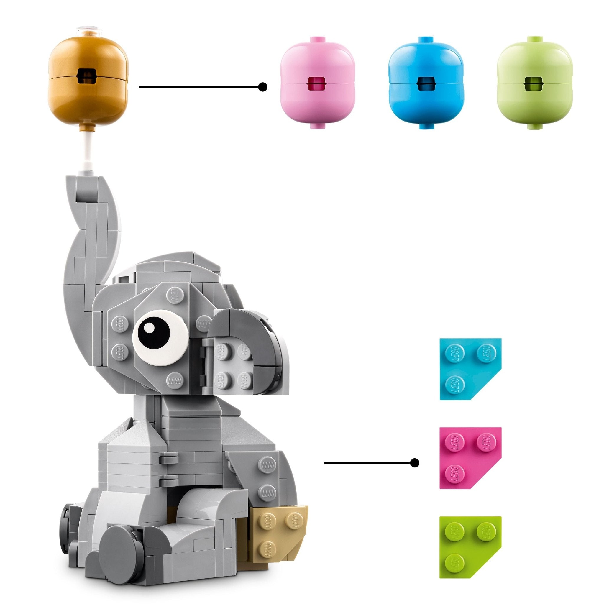 LEGO Baby Elephant in the Sky Building Set 40814 - Mastermind Toys___253802