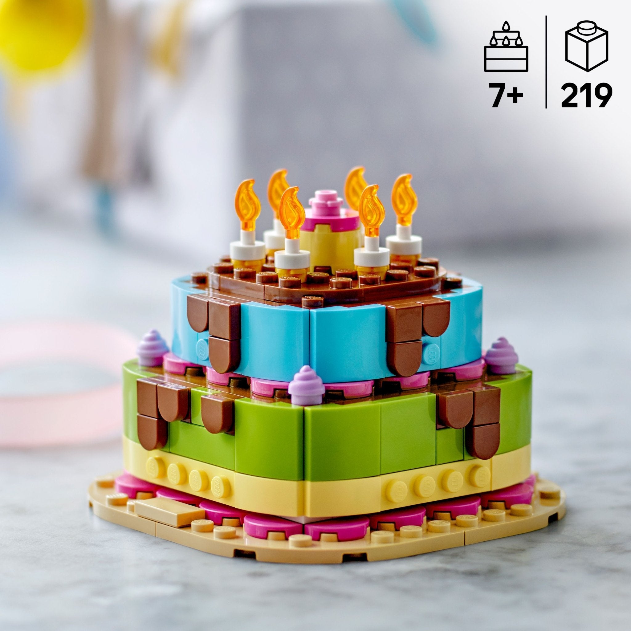 LEGO Birthday Party Cake Craft for Kids 40815 - Mastermind Toys___253803