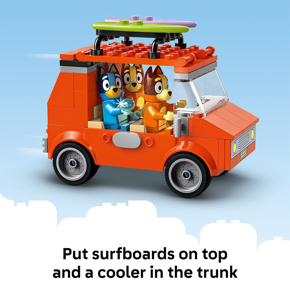 LEGO® Bluey's Beach & Family Car Trip 11202 - Mastermind Toys___246705