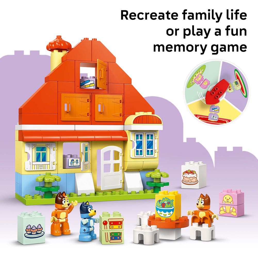 LEGO® Bluey’s Family House with Memory Game 10459 - Mastermind Toys___246734