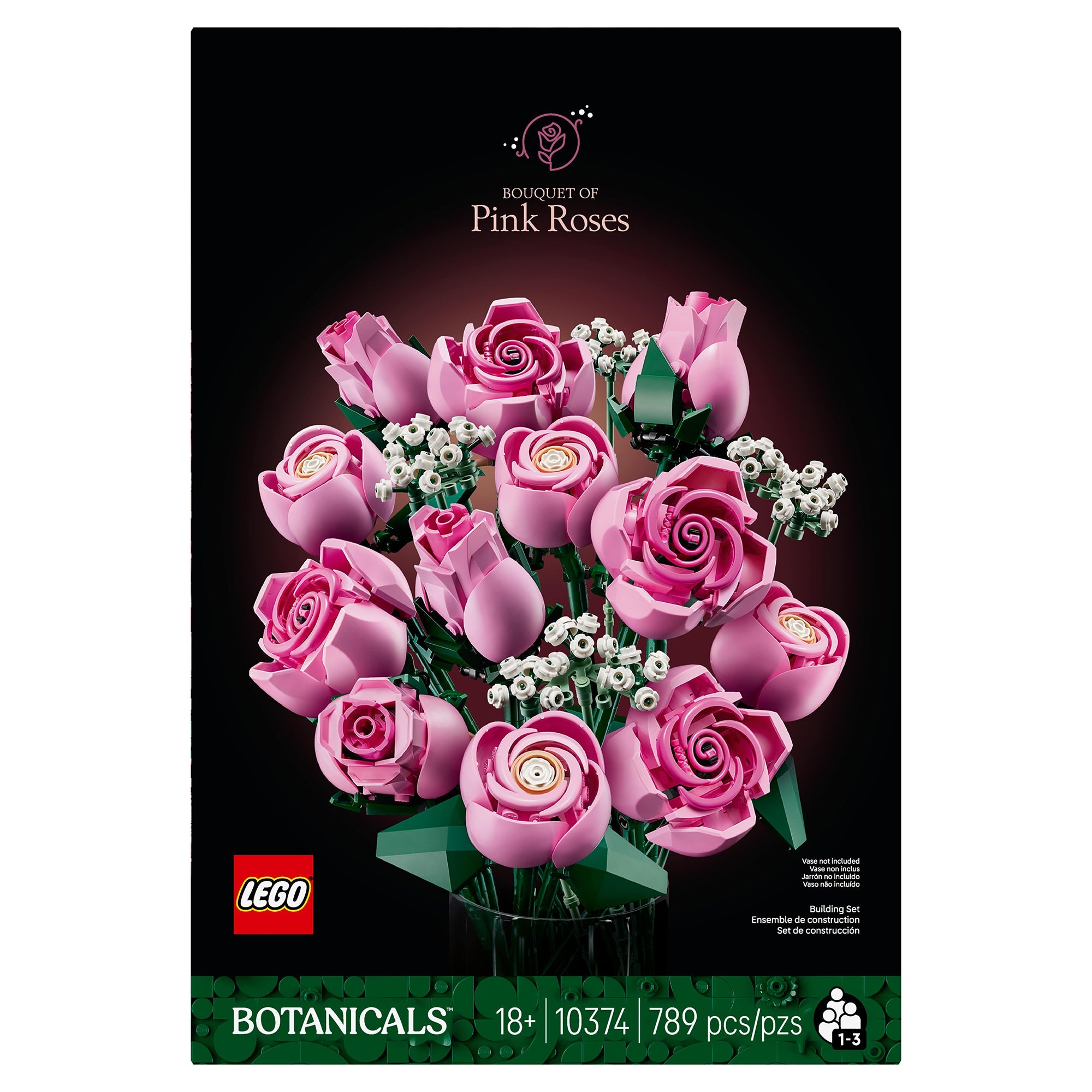 LEGO® Botanicals Bouquet of Pink Roses 10374 - Mastermind Toys___249453