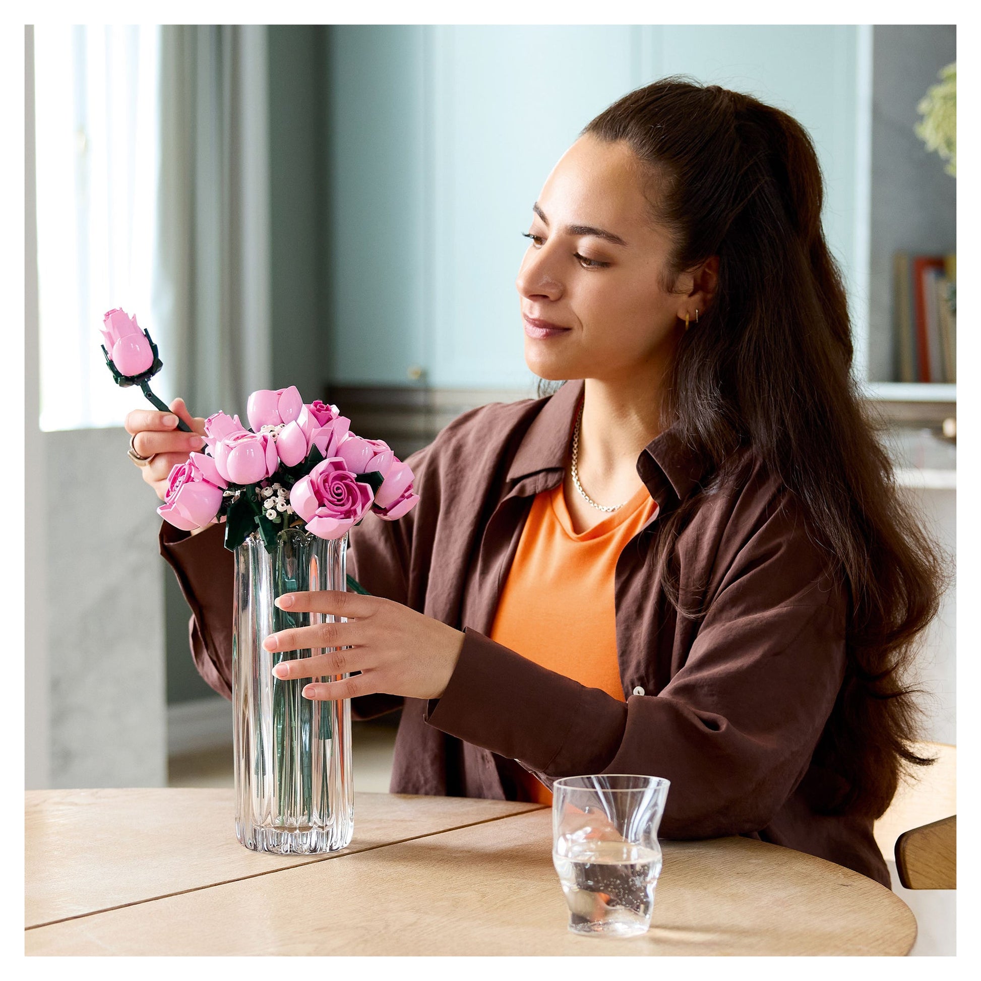 LEGO® Botanicals Bouquet of Pink Roses 10374 - Mastermind Toys___249453