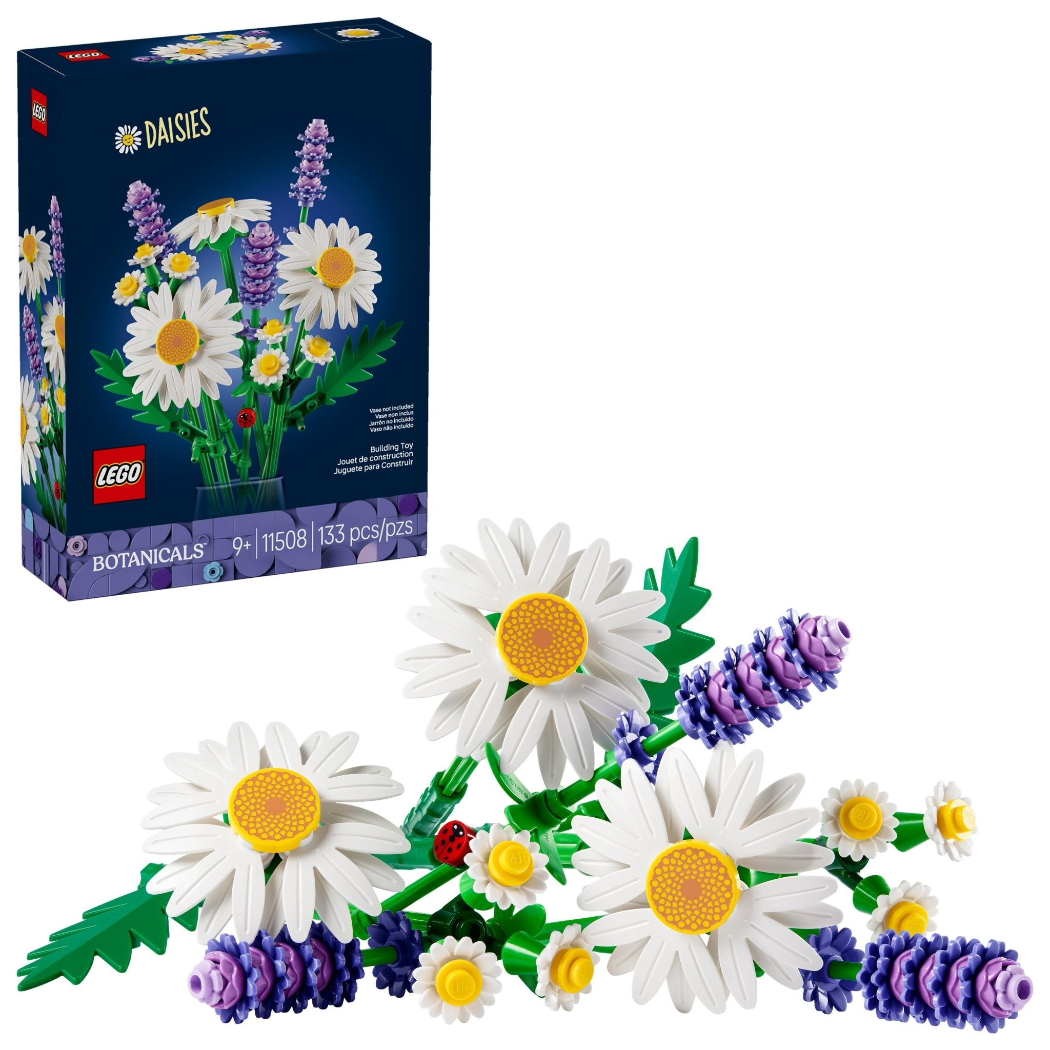 LEGO® Botanicals Daisies Flower Decor 11508 - Mastermind Toys___249475
