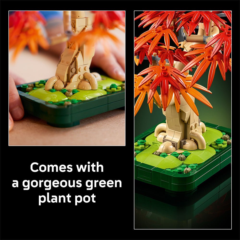 LEGO® Botanicals Japanese Red Maple Bonsai Tree 10348 - Mastermind Toys___245394
