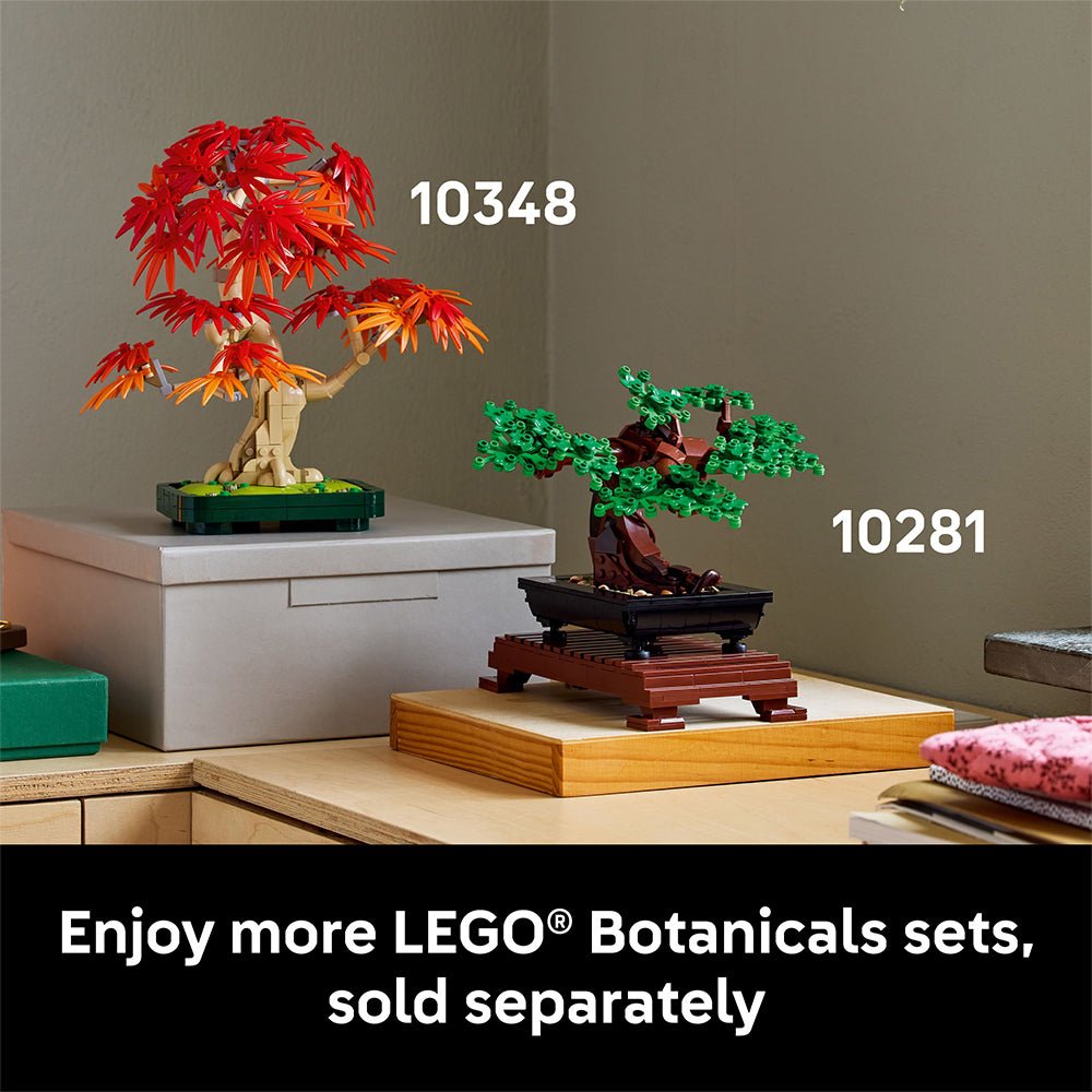 LEGO® Botanicals Japanese Red Maple Bonsai Tree 10348 - Mastermind Toys___245394