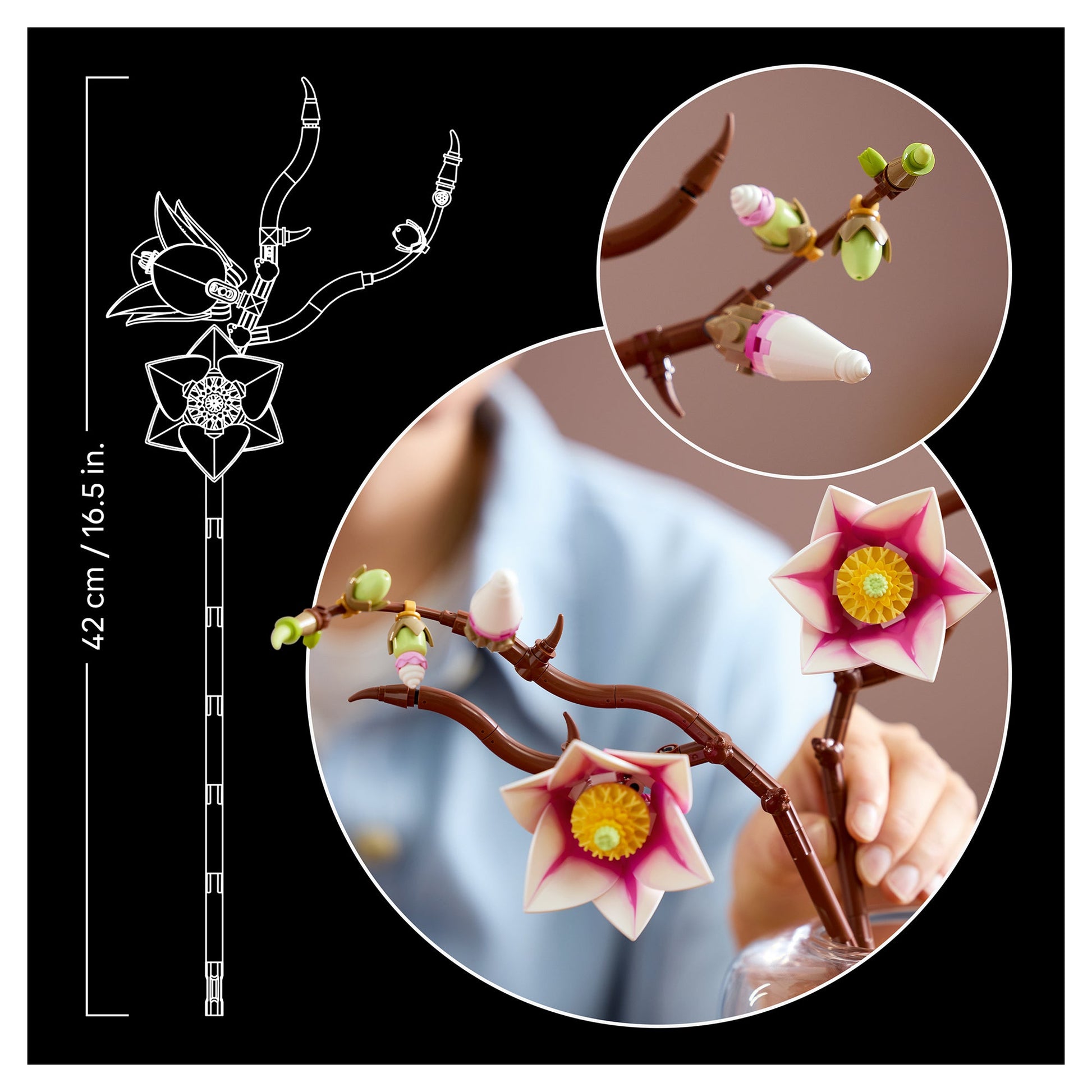 LEGO® Botanicals Magnolia Branches 11510 - Mastermind Toys___249612