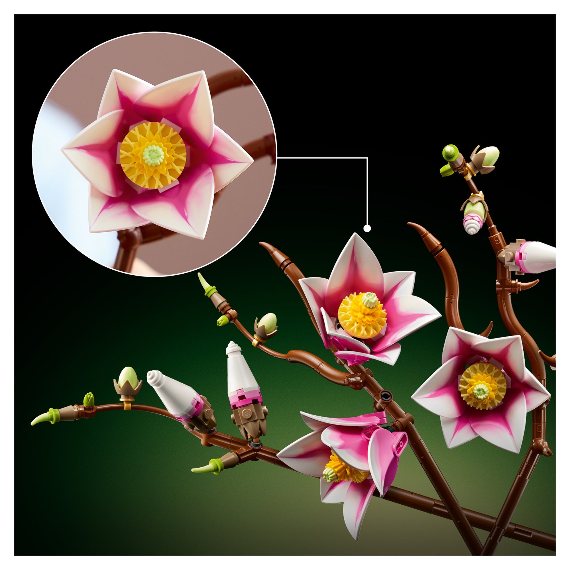 LEGO® Botanicals Magnolia Branches 11510 - Mastermind Toys___249612