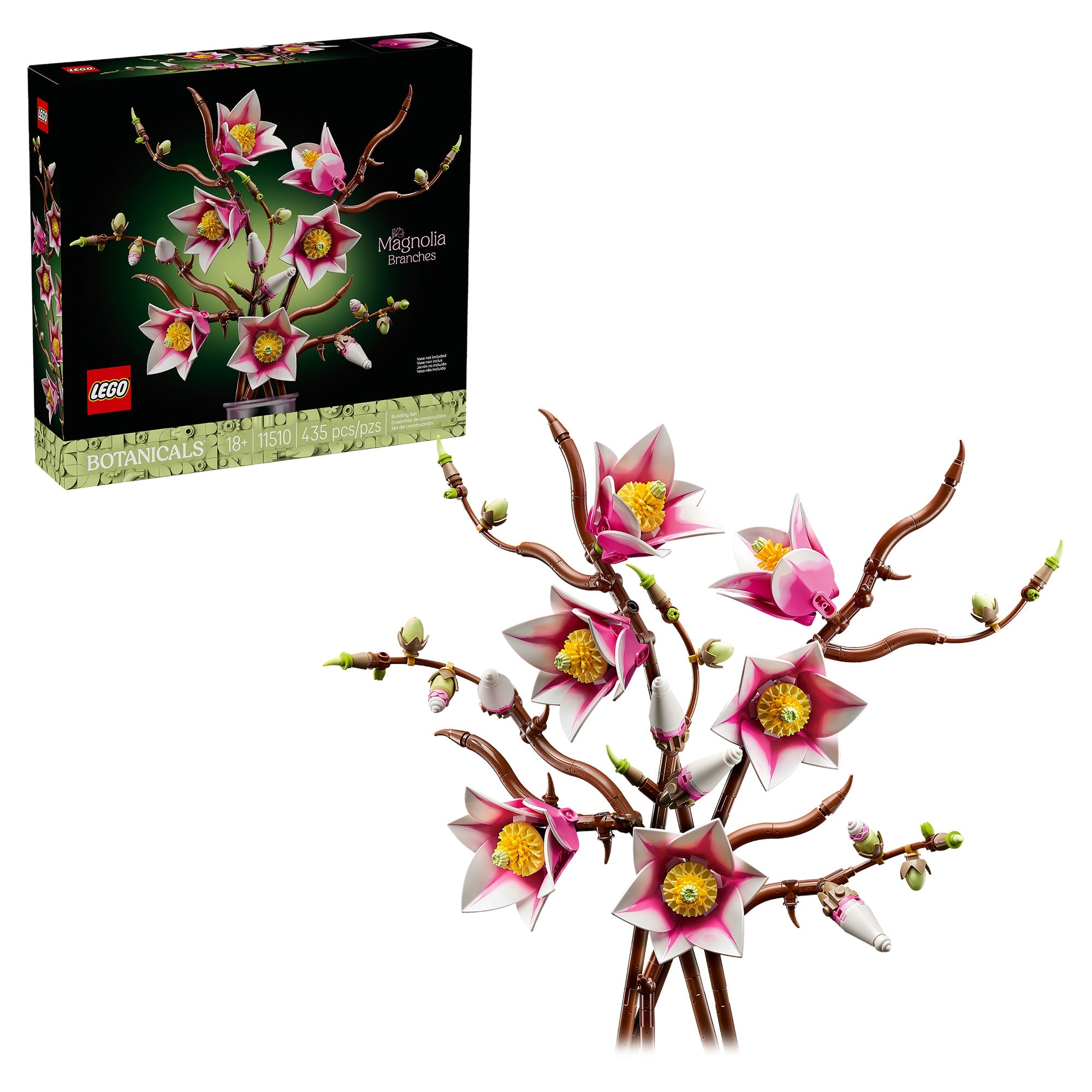 LEGO® Botanicals Magnolia Branches 11510 - Mastermind Toys___249612
