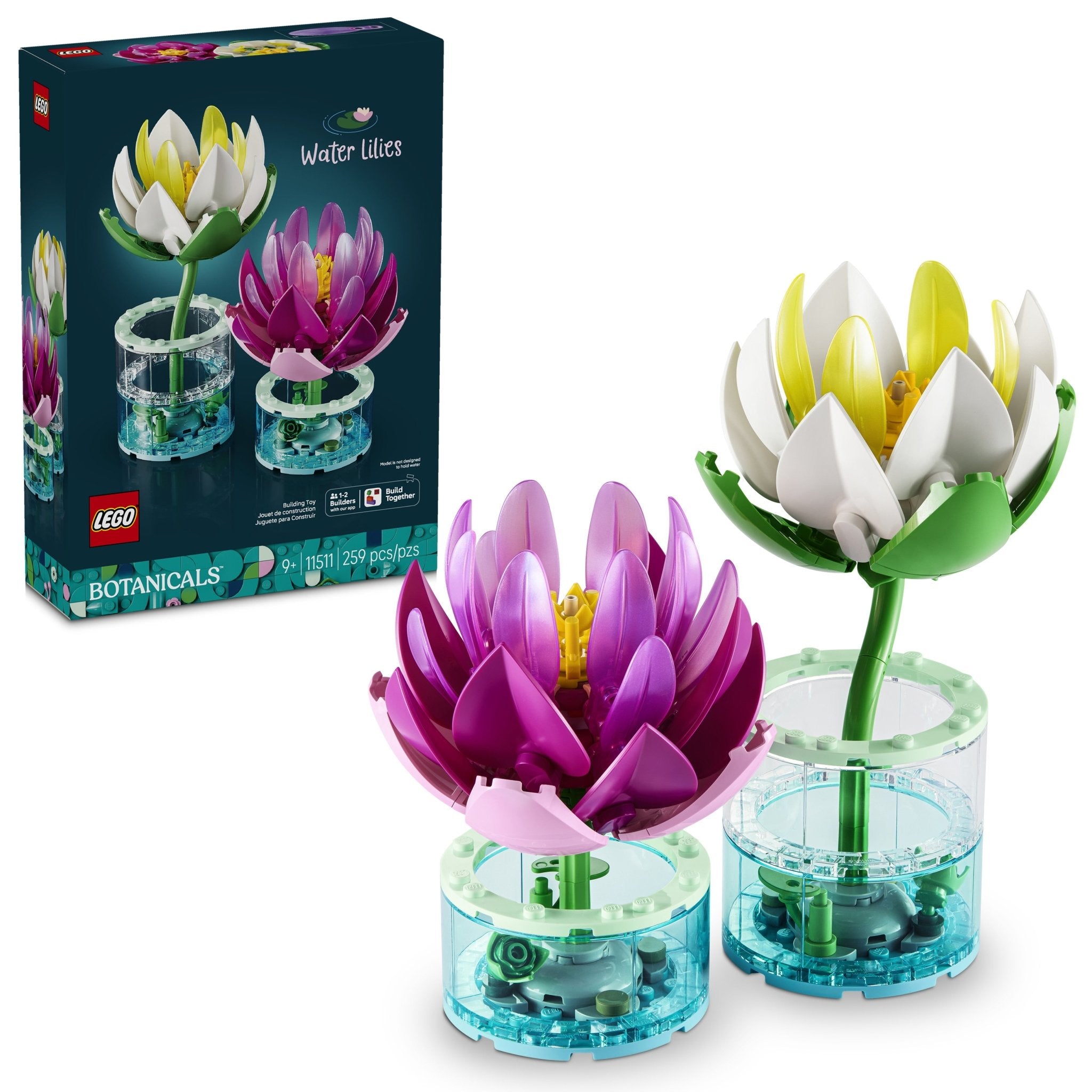 LEGO® Botanicals Water Lilies Building Toy 11511 - Mastermind Toys___253774
