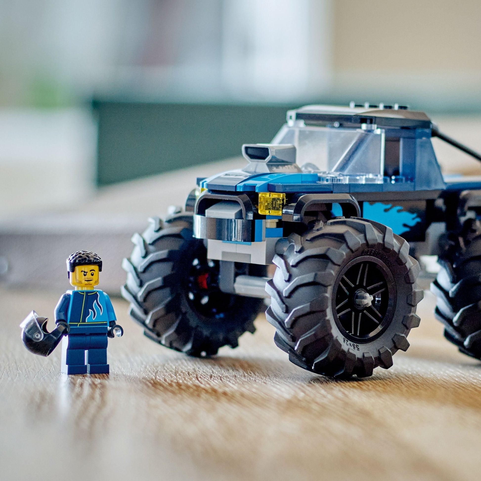 LEGO City Blue Monster Truck Off - Road Toy, Mini Monster Truck 60402 - Mastermind Toys___232548
