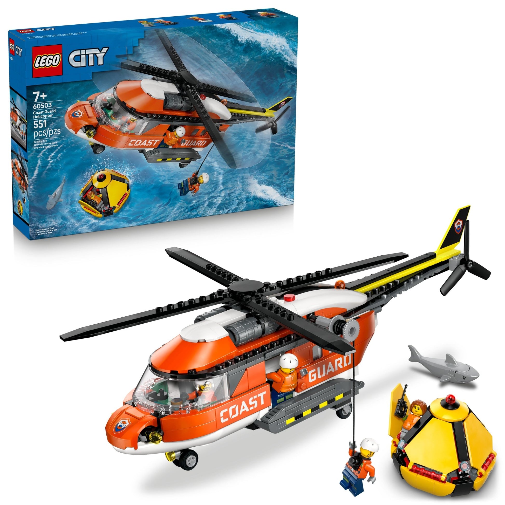 LEGO® City Coast Guard Helicopter 60503 - Mastermind Toys___249547