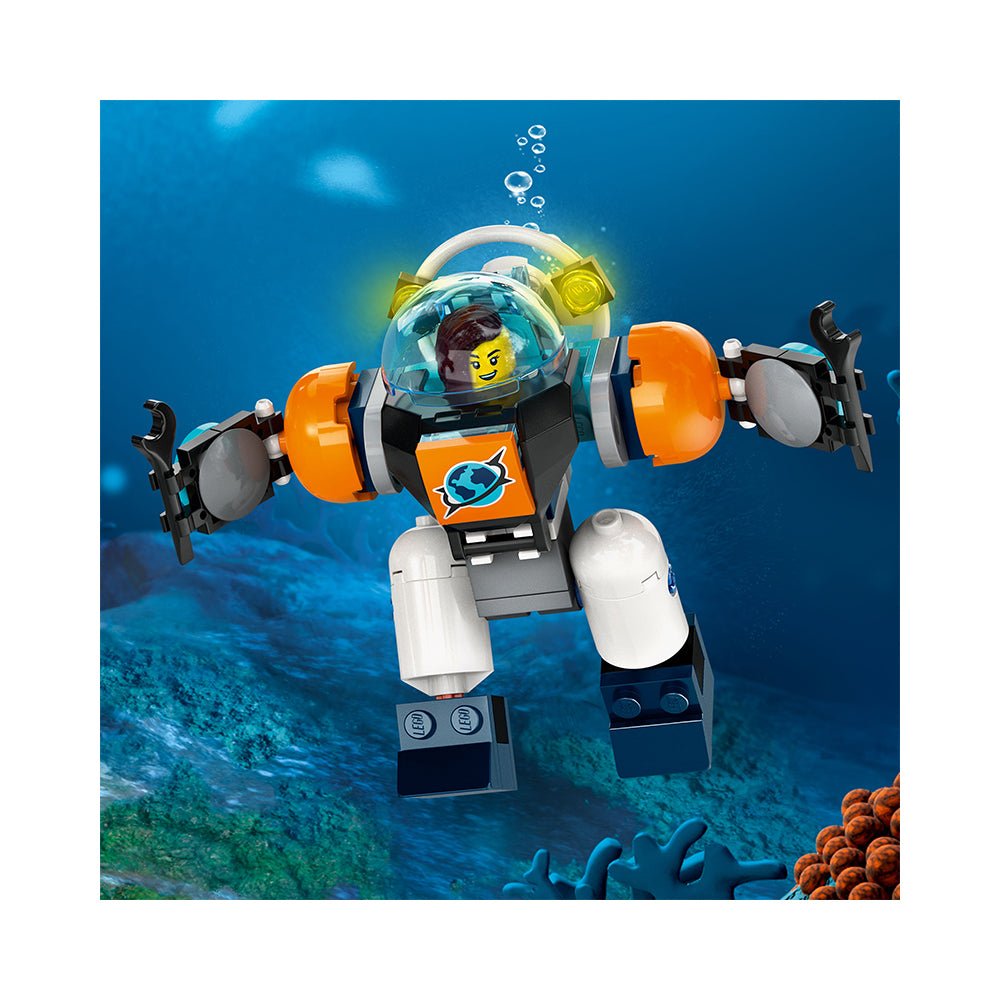 Lego Minifigures Lego City Oceans Ocean Exploration Submarine