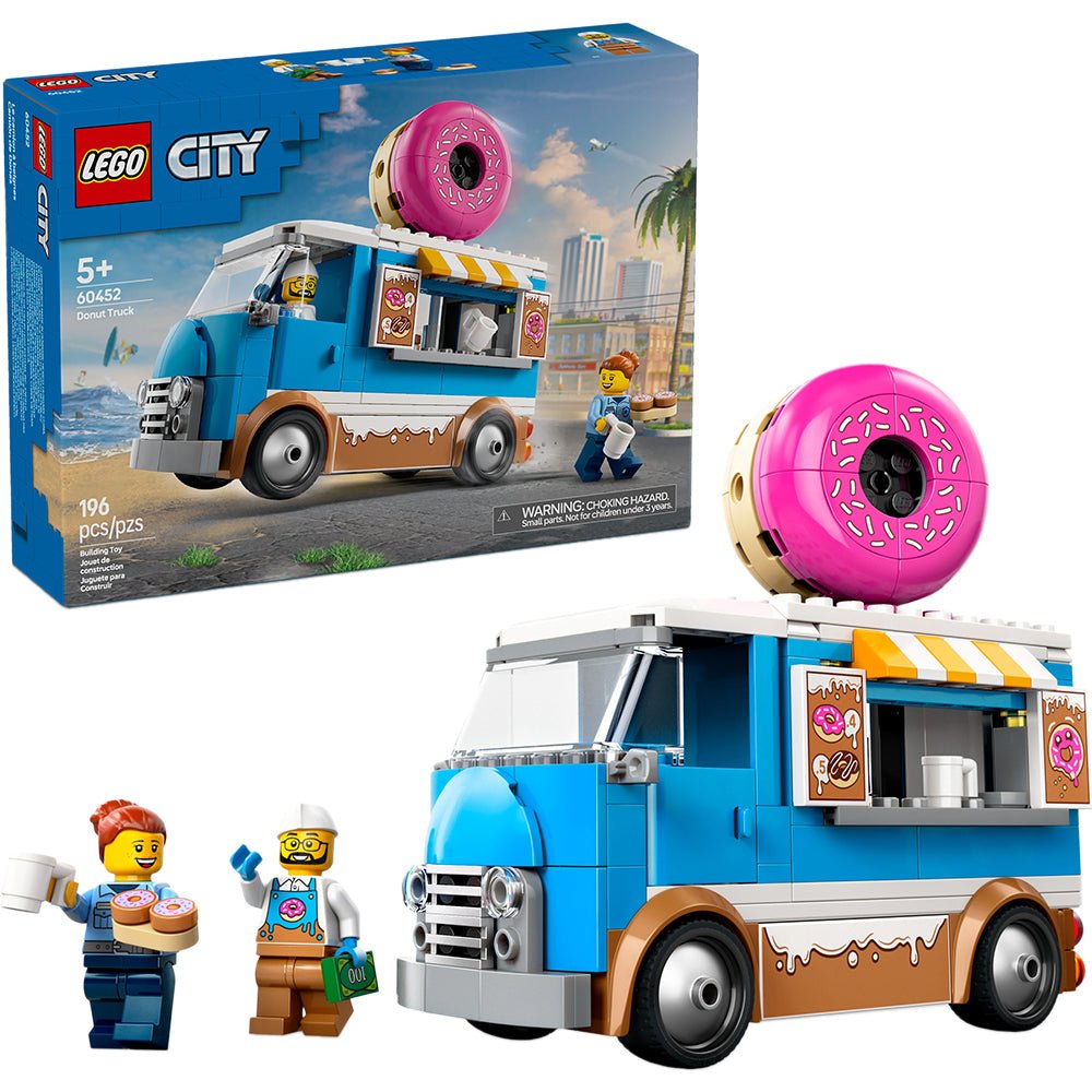 LEGO® City Donut Truck 60452 - Mastermind Toys___244175