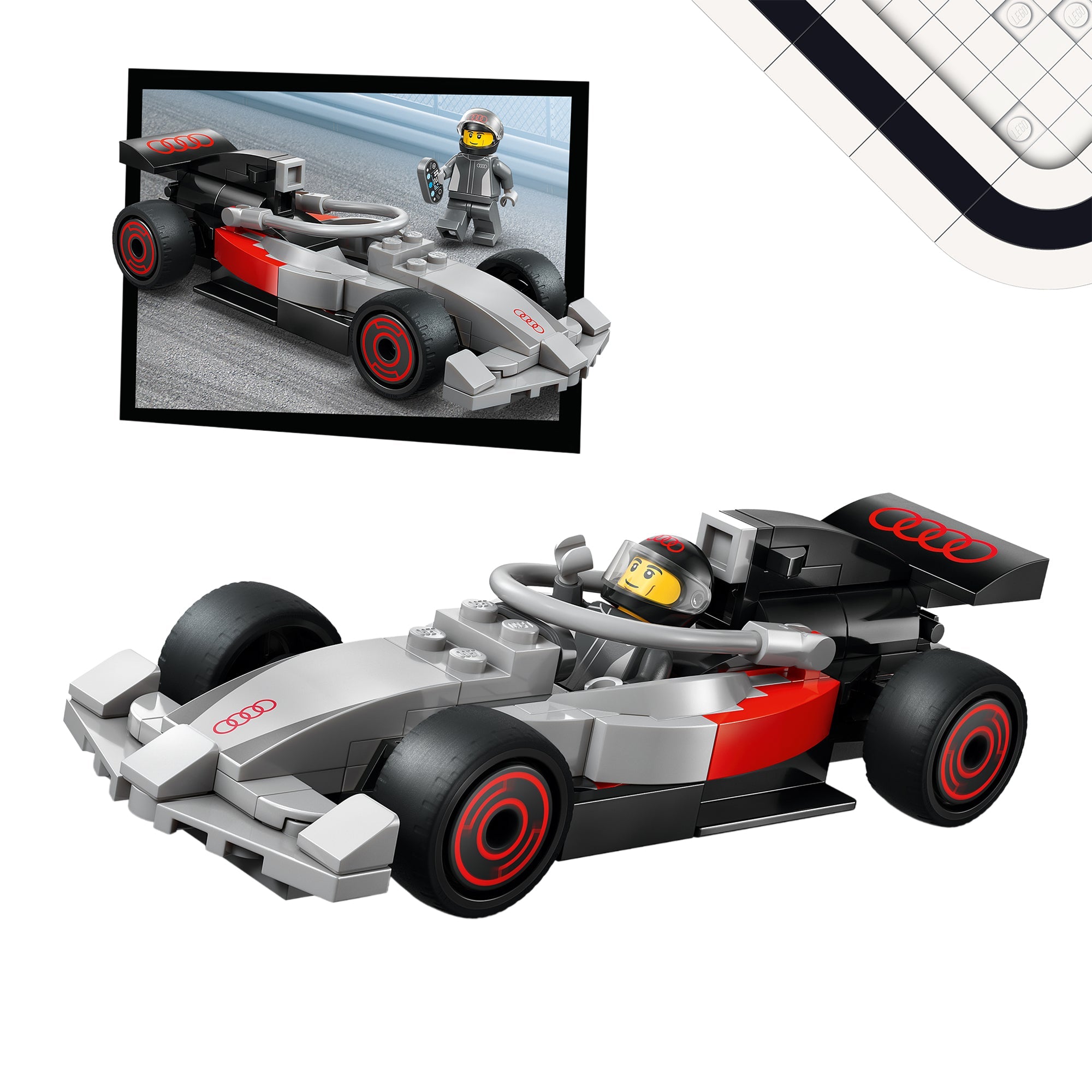LEGO City F1 Display Truck with Audi F1 Race Car 60493 - Mastermind Toys___249623