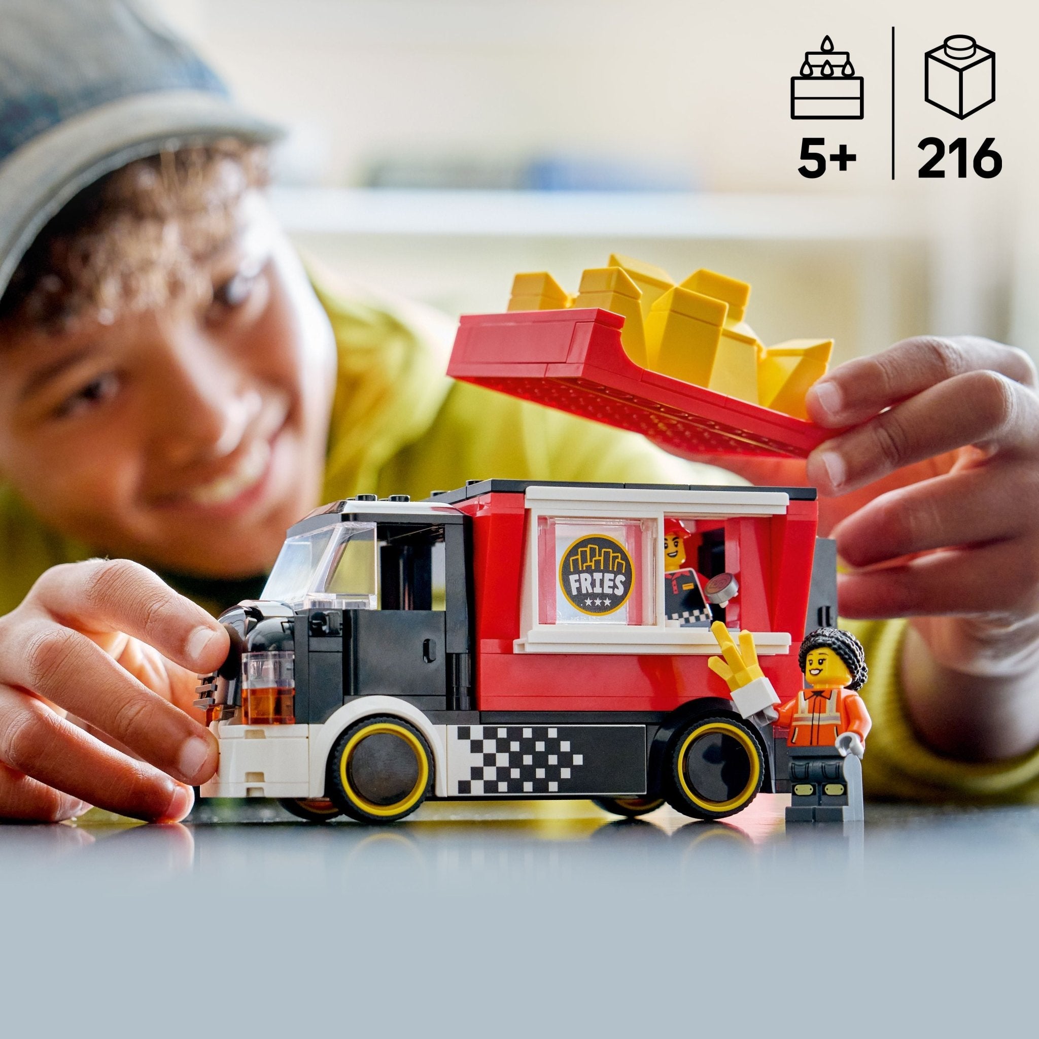 LEGO® City Fries Food Truck 60488 - Mastermind Toys___249539