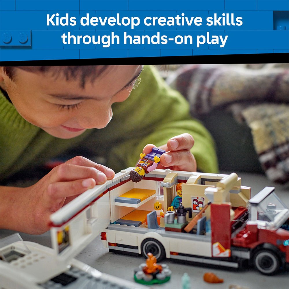 LEGO® City Holiday Adventure Camper Van 60454 - Mastermind Toys___244177