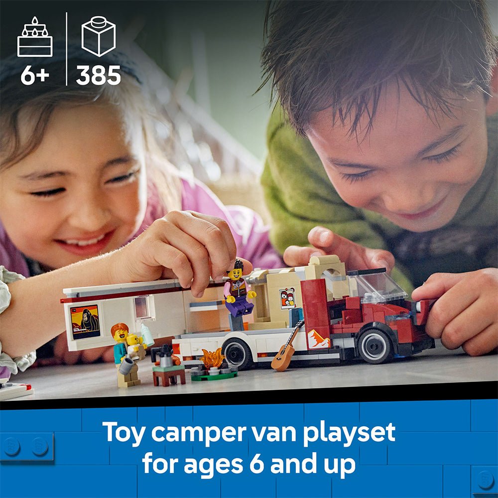 LEGO® City Holiday Adventure Camper Van 60454 - Mastermind Toys___244177