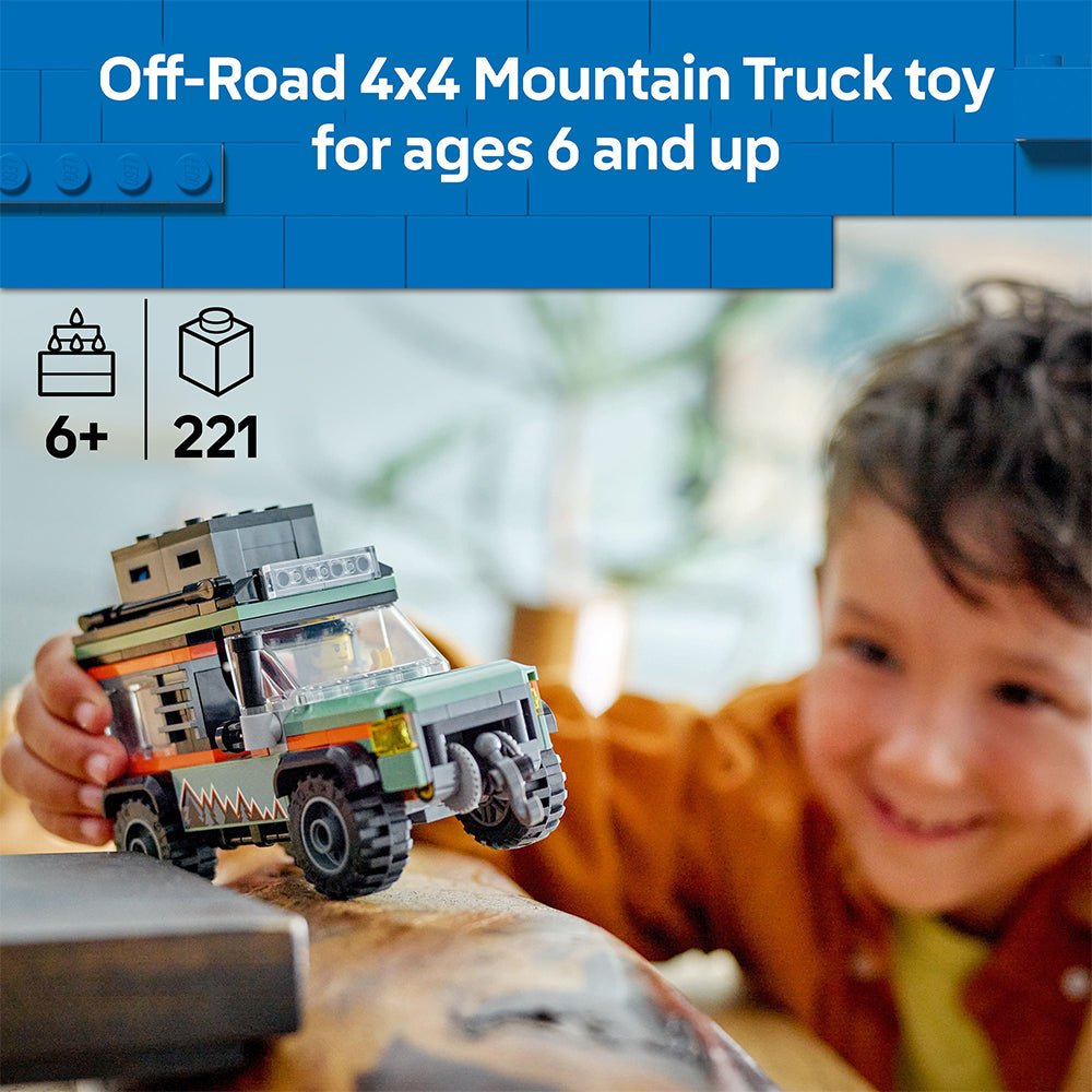 LEGO® City Off - Road 4x4 Mountain Truck 60447 - Mastermind Toys___244173
