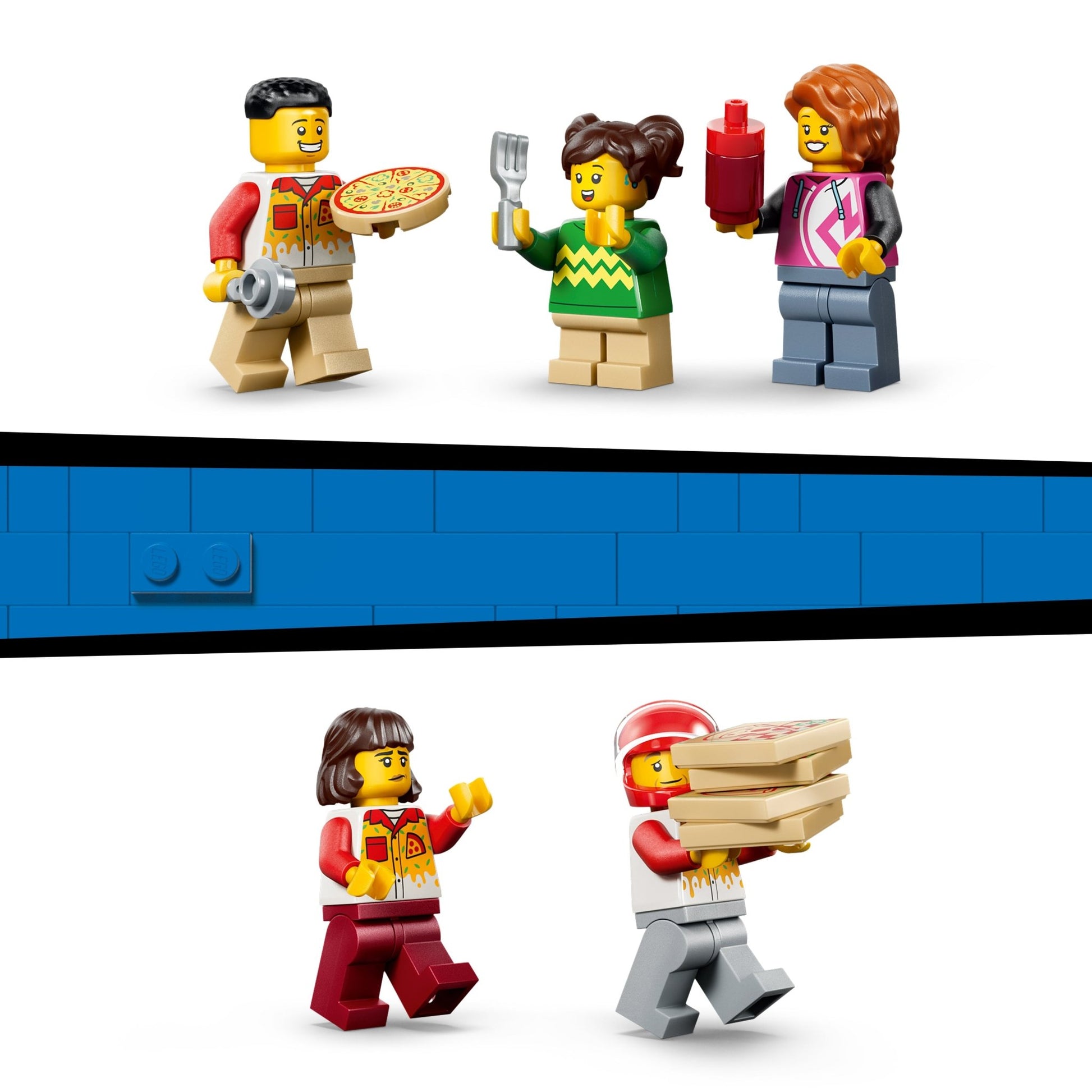 LEGO® City Pizza Delivery Experience with Vehicles 60496 - Mastermind Toys___253854