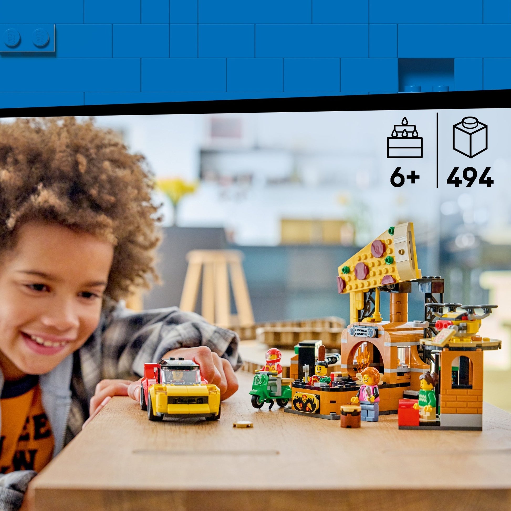 LEGO® City Pizza Delivery Experience with Vehicles 60496 - Mastermind Toys___253854