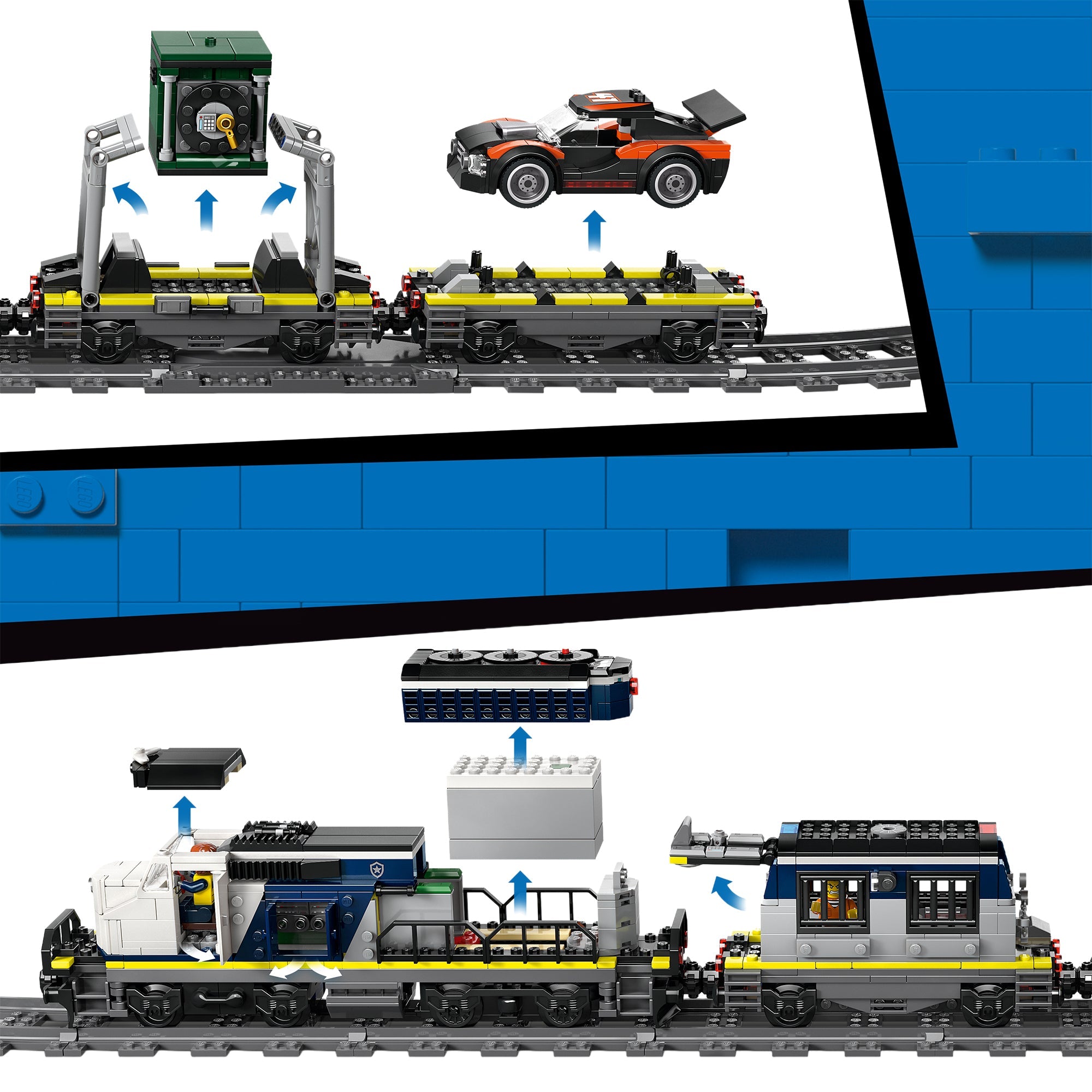 LEGO City Police Train Heist Building Toy 60508 - Mastermind Toys___249624