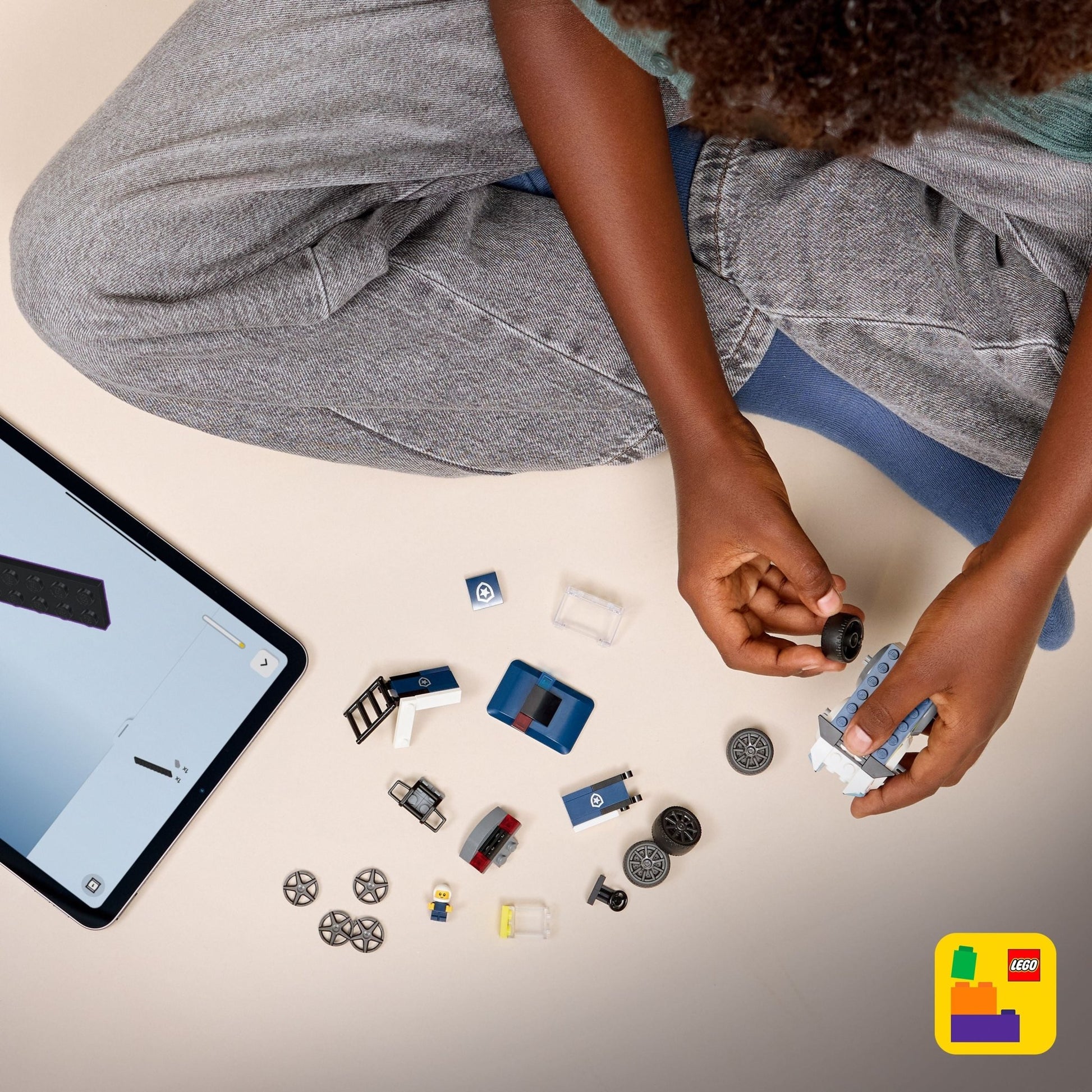 LEGO® City Rides – Police Truck 60481 - Mastermind Toys___249532