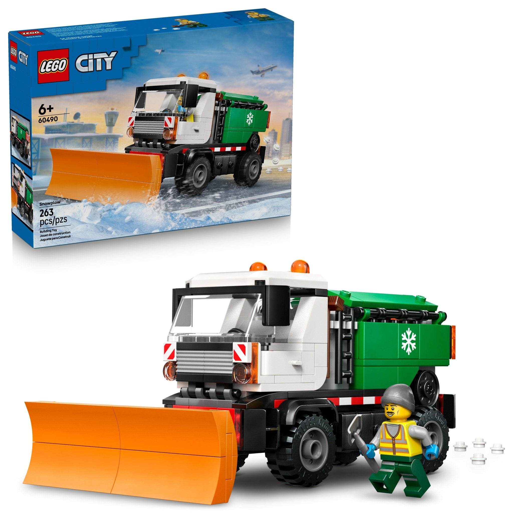 LEGO® City Snowplow 60490 - Mastermind Toys___249541