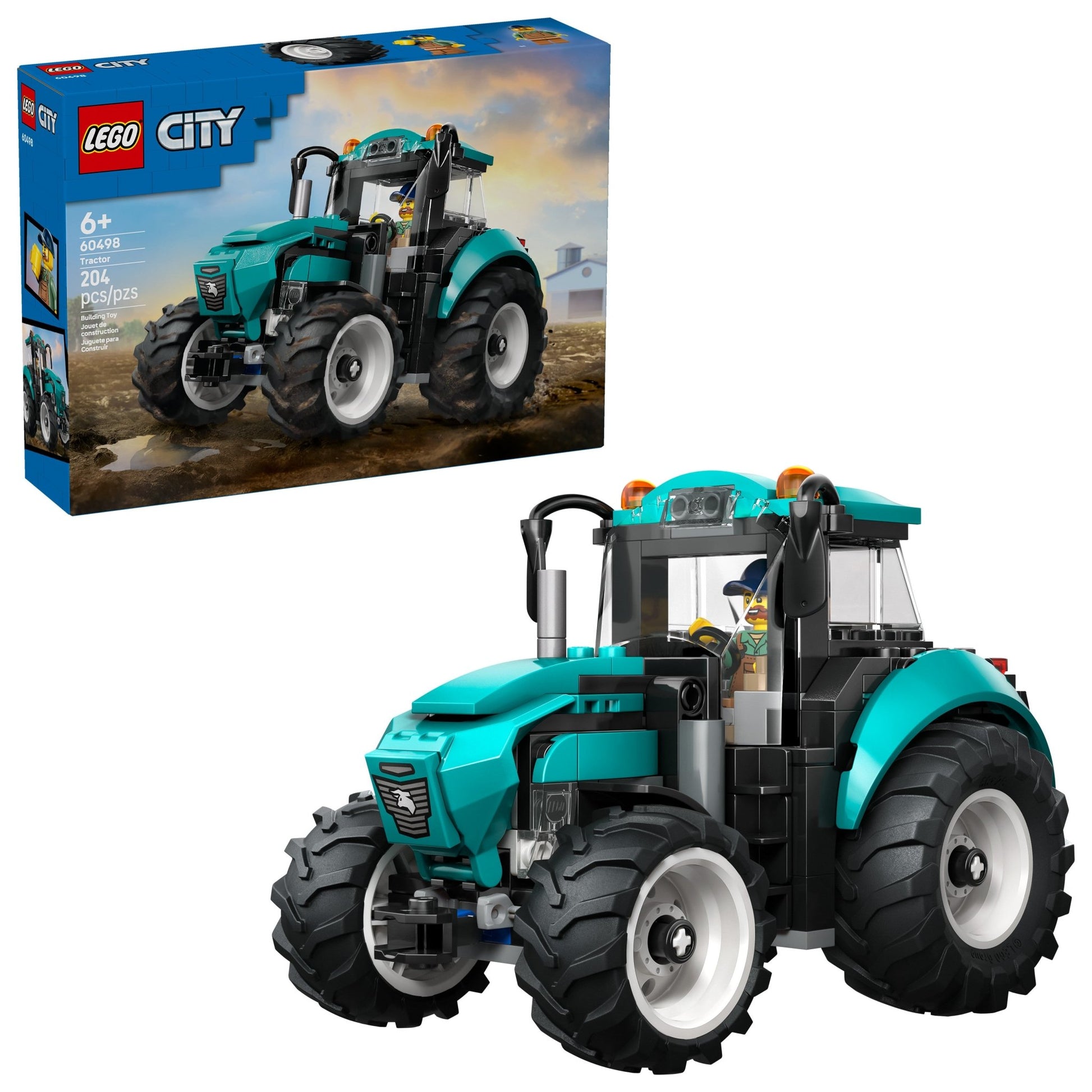 LEGO® City Tractor 60498 - Mastermind Toys___249543