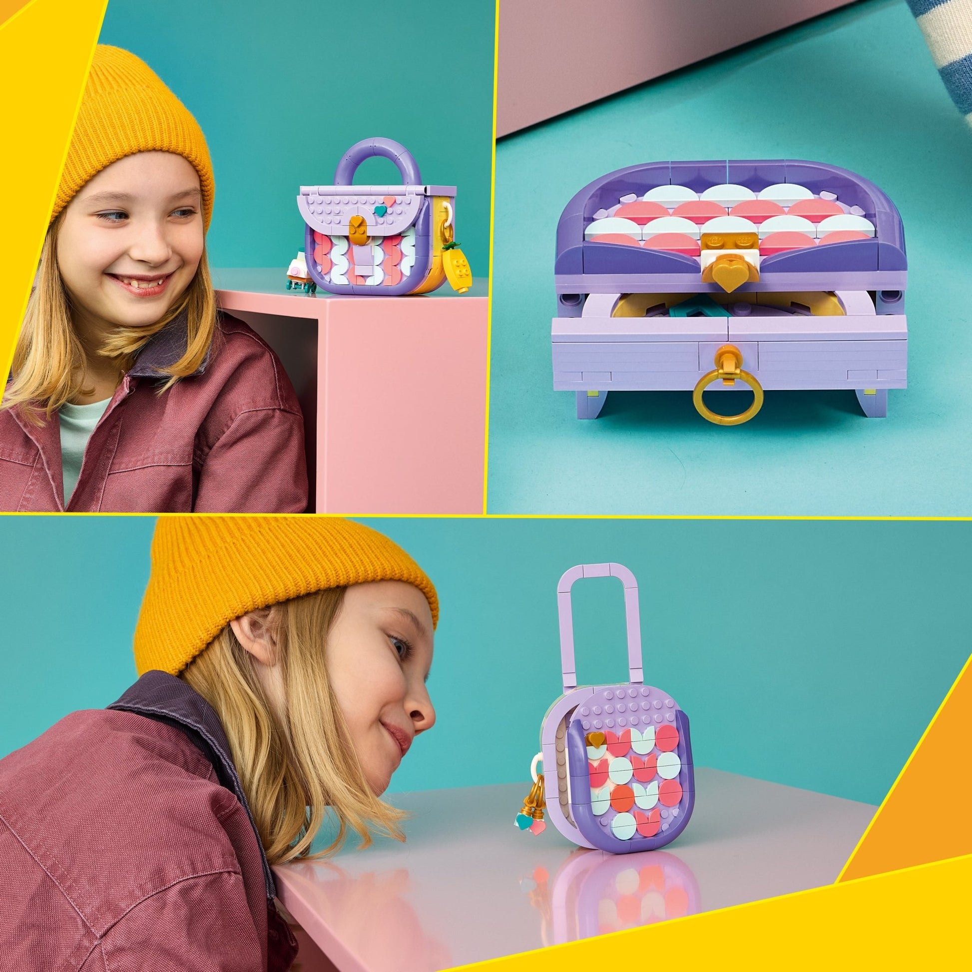 LEGO® Creator 3 in 1 Art Fashion Bag with Storage 31391 - Mastermind Toys___253795