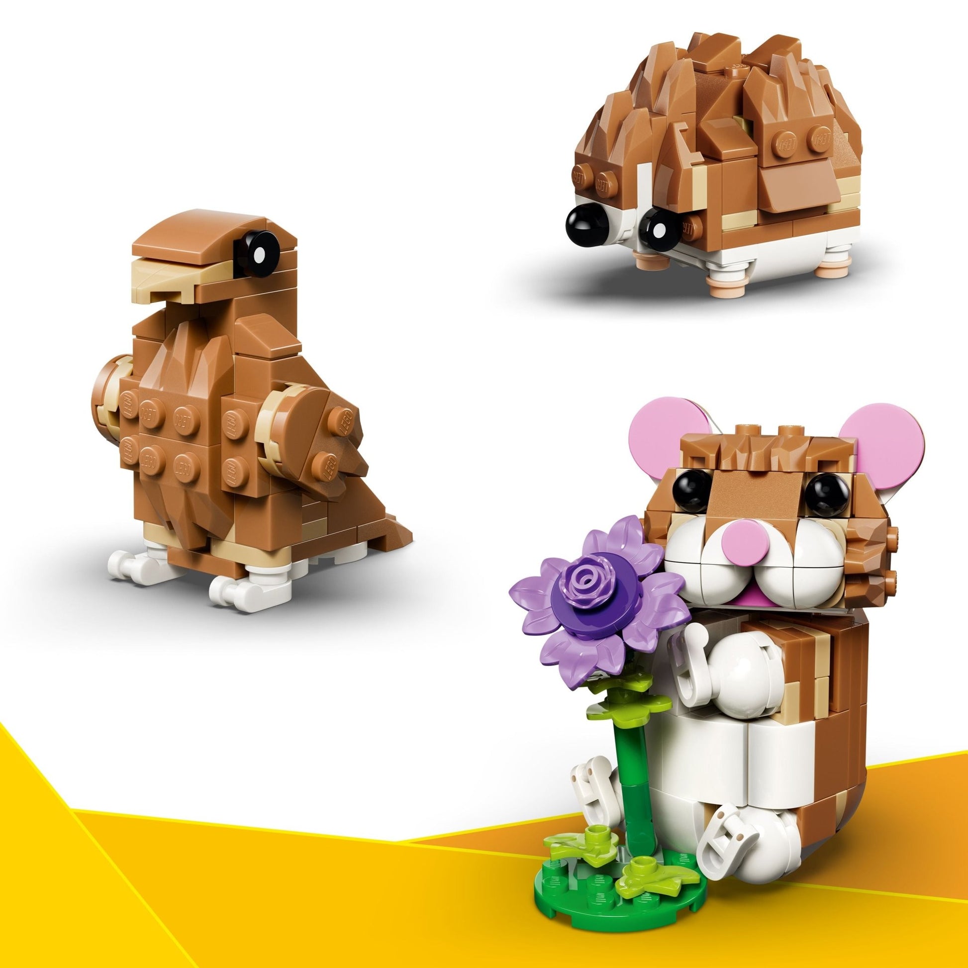 LEGO® Creator 3 in 1 Cute Hamster with a Flower 31376 - Mastermind Toys___249488