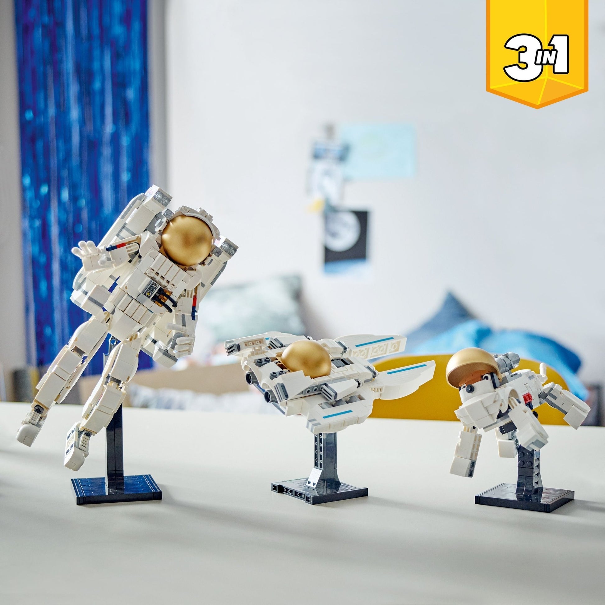 LEGO® Creator Space Astronaut 3in1 Toy Set 31152 – Mastermind Toys