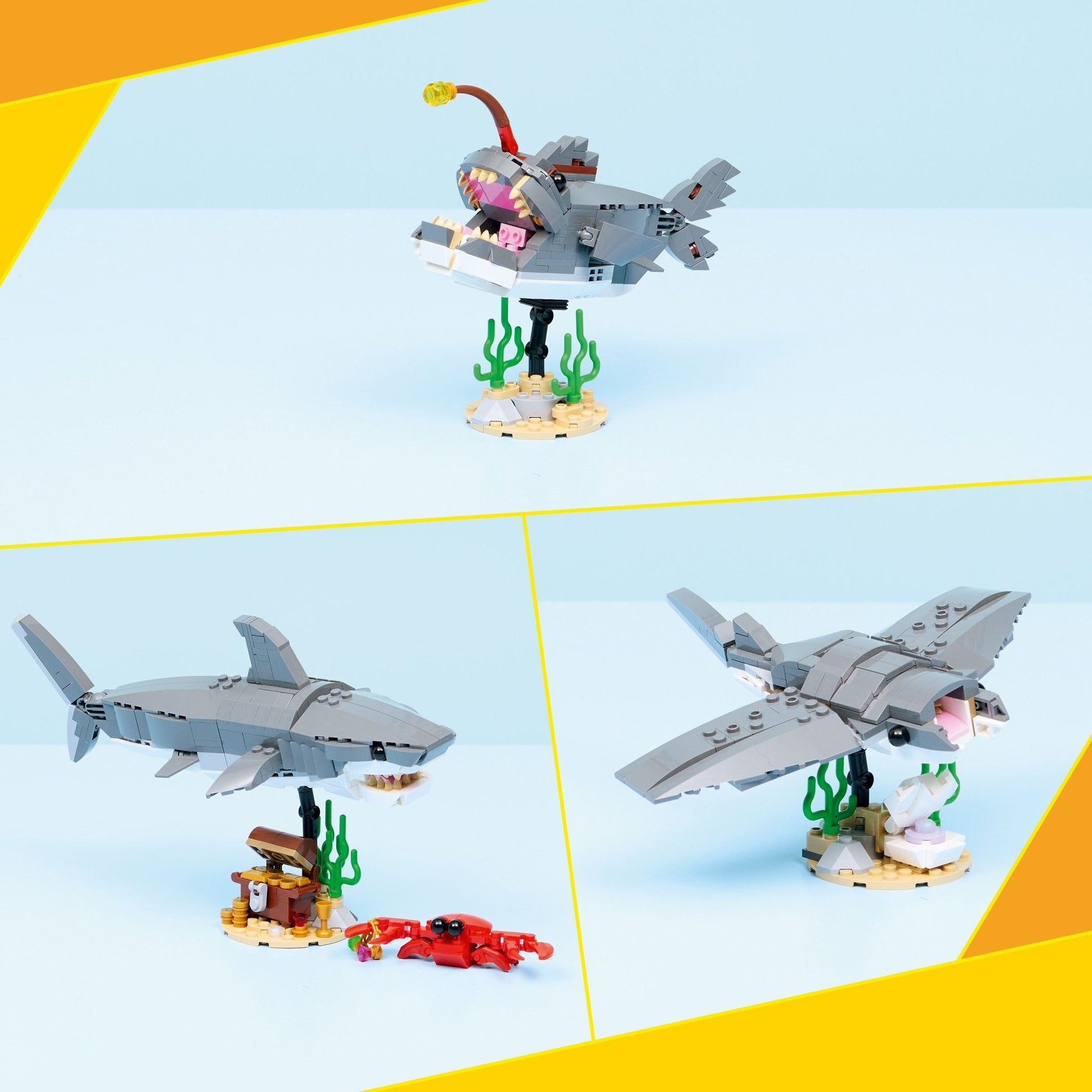 LEGO® Creator Fierce Shark with a Treasure Chest 31381 - Mastermind Toys___249493