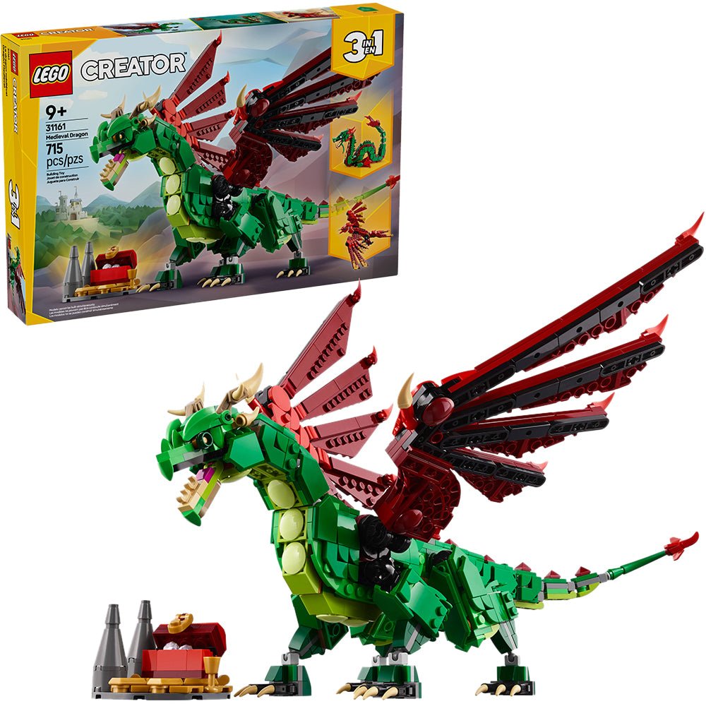 LEGO® Creator Medieval Dragon 31161 - Mastermind Toys___244237