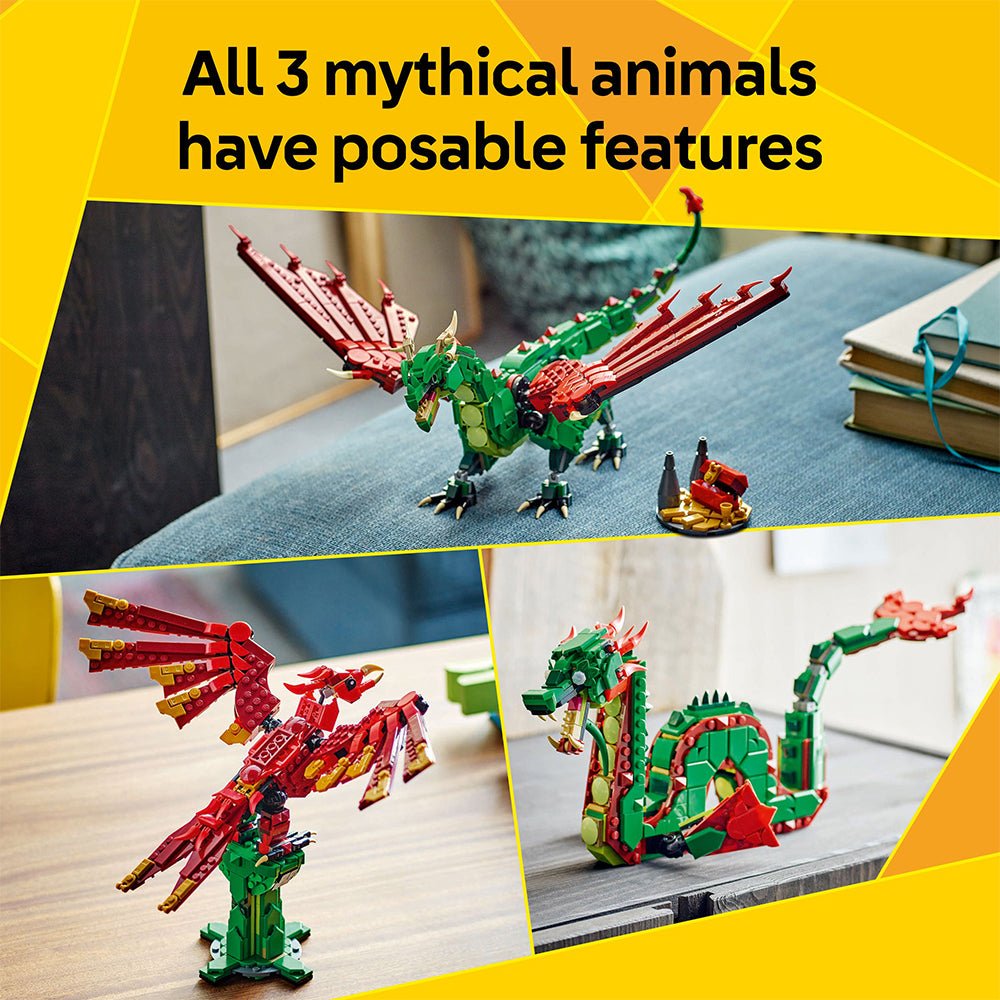 LEGO® Creator Medieval Dragon 31161 - Mastermind Toys___244237