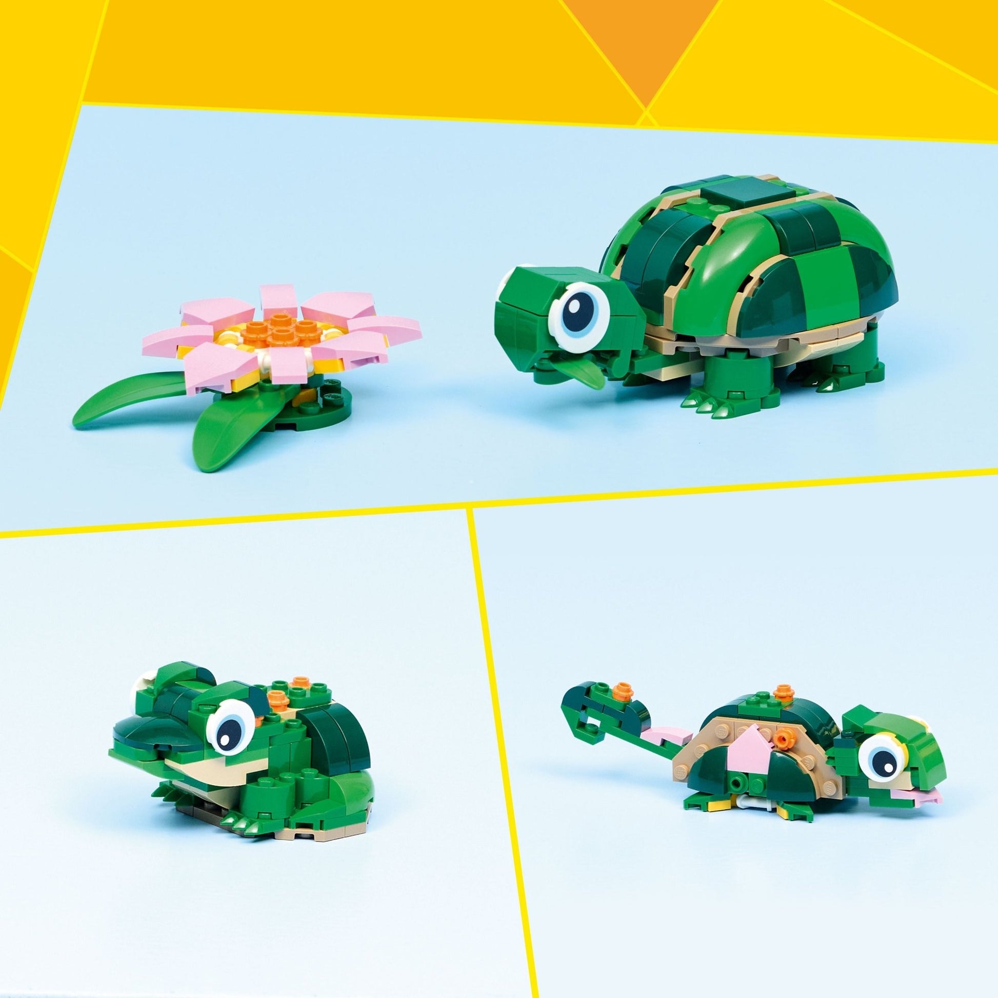 LEGO® Creator Turtle with a Water Lily Flower 31377 - Mastermind Toys___249489