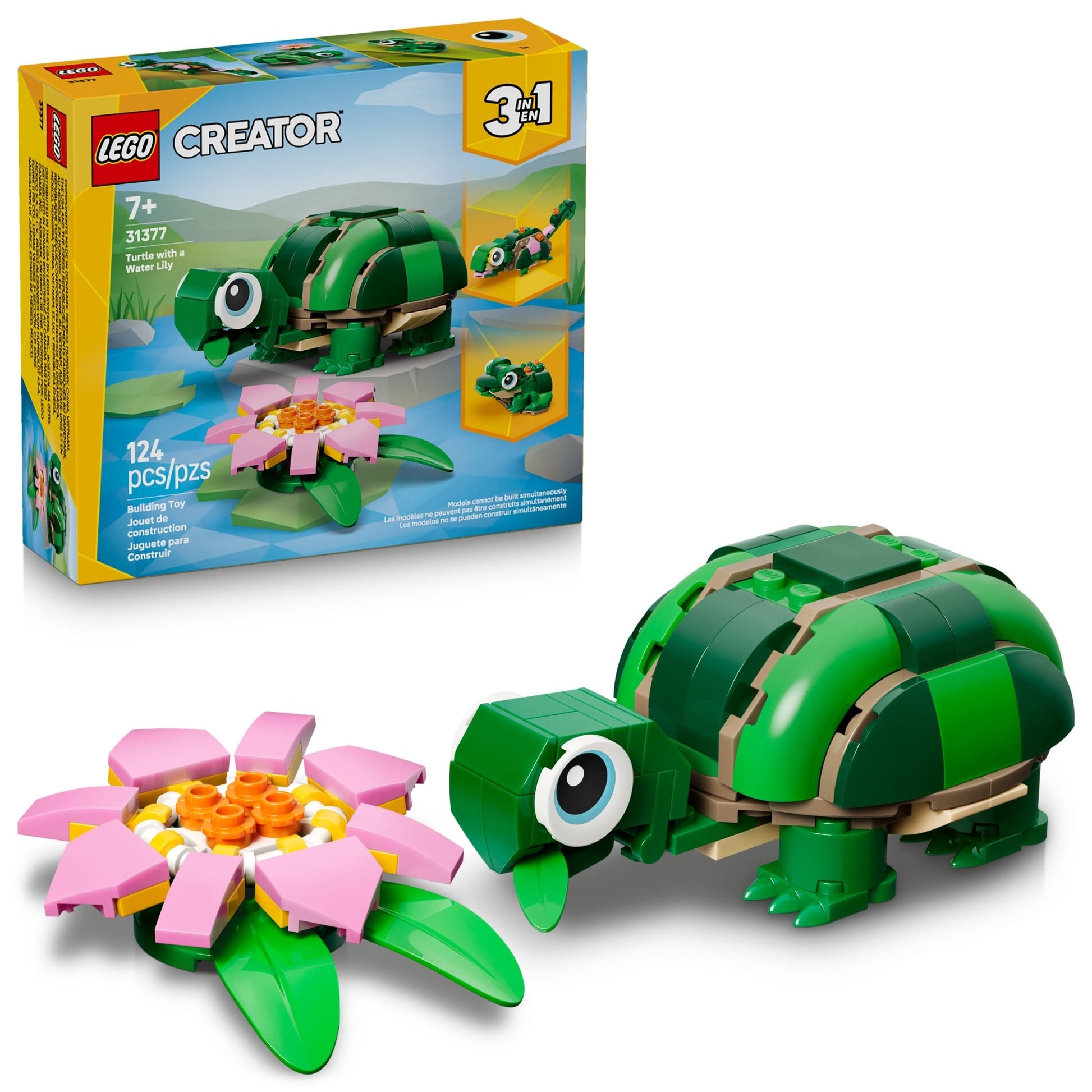 LEGO® Creator Turtle with a Water Lily Flower 31377 - Mastermind Toys___249489