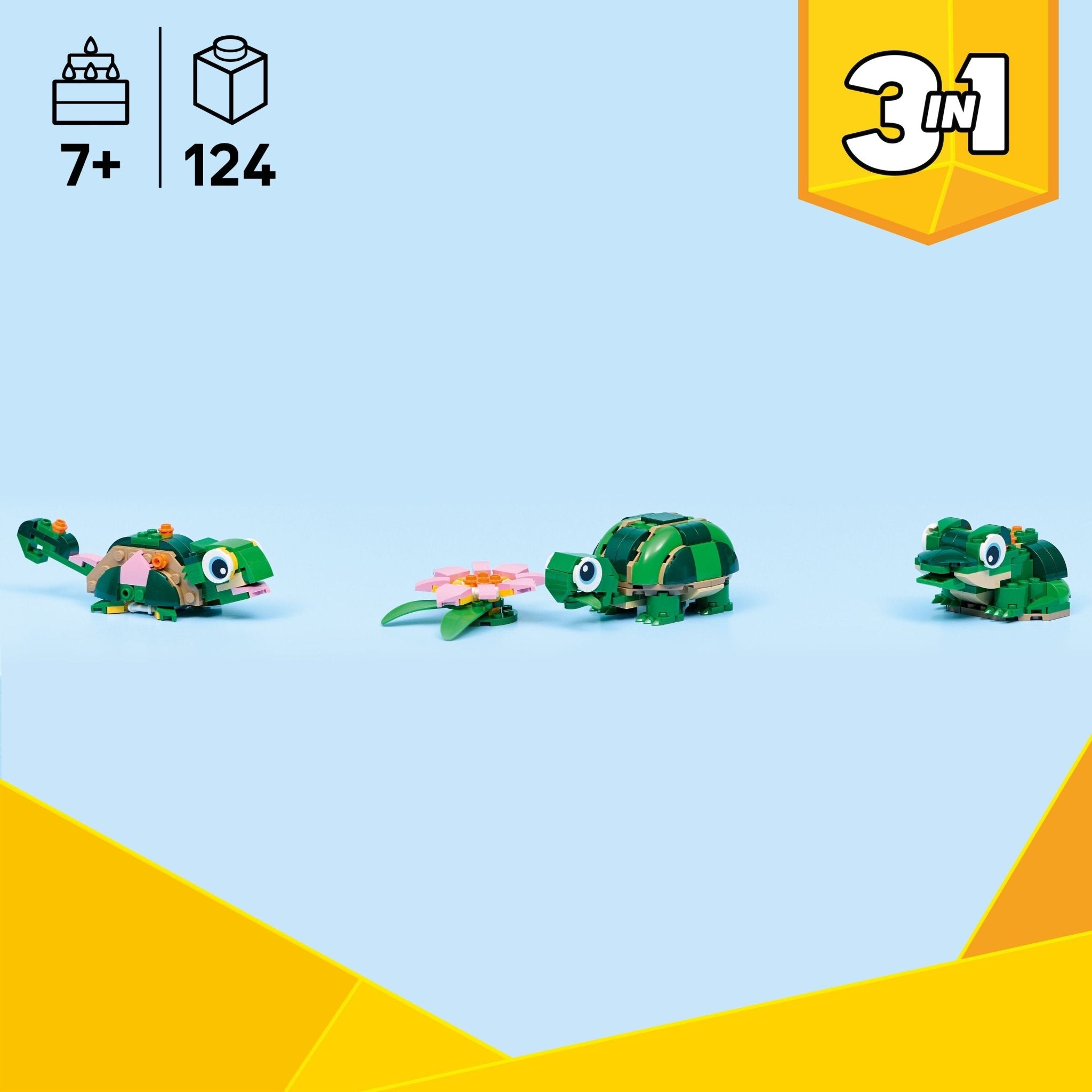 LEGO® Creator Turtle with a Water Lily Flower 31377 - Mastermind Toys___249489