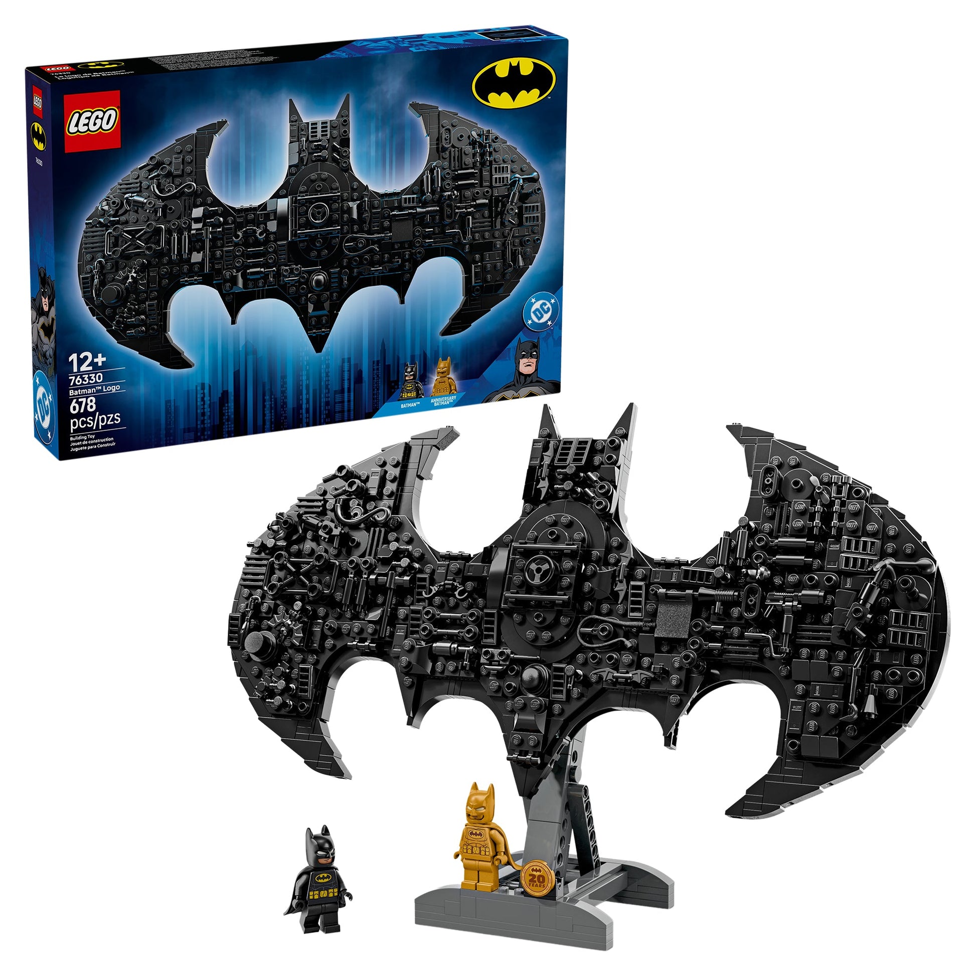 LEGO DC Batman: Batman Logo Building Toy 76330 - Mastermind Toys___249628