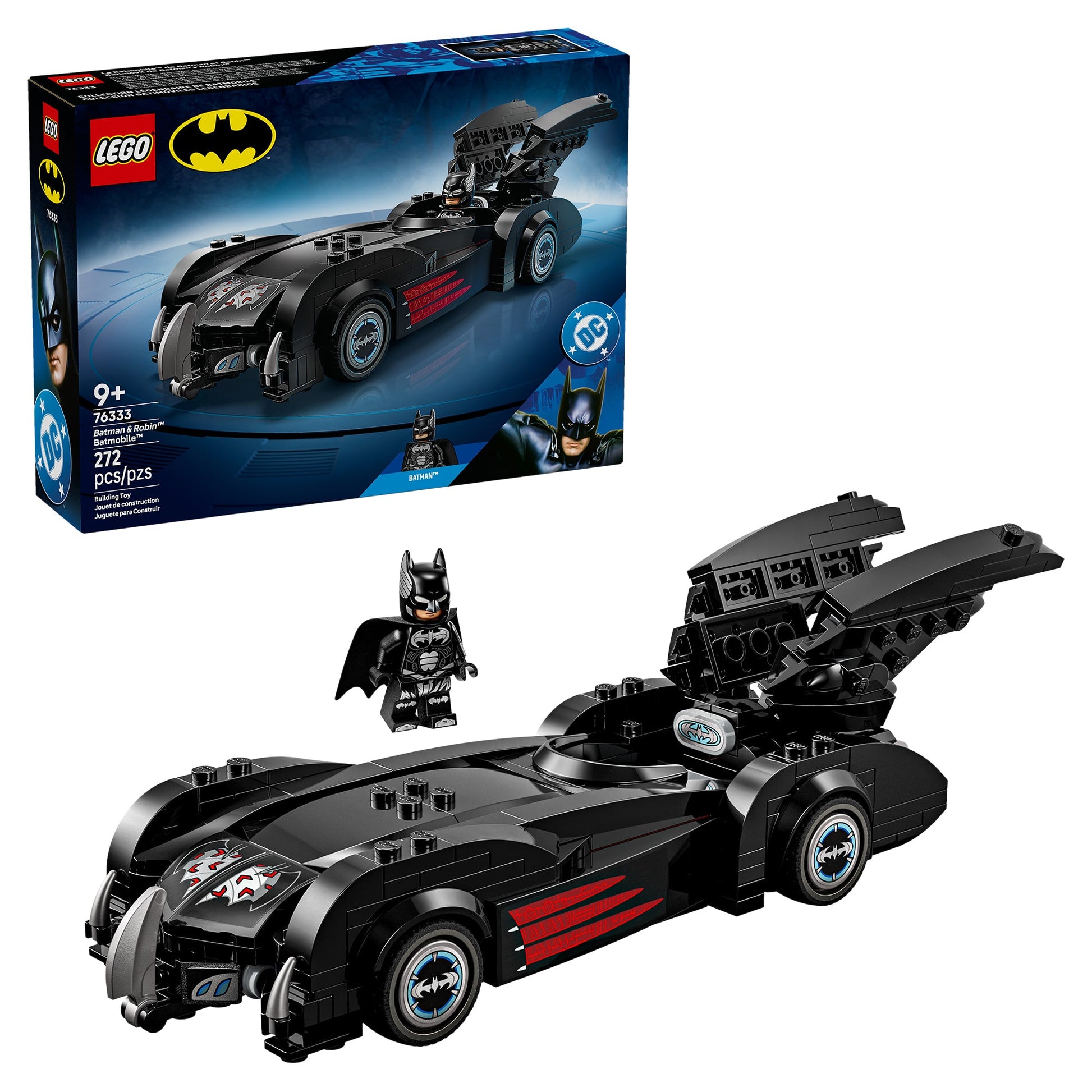 LEGO DC Batman: Batman & Robin Batmobile 76333 - Mastermind Toys___249631