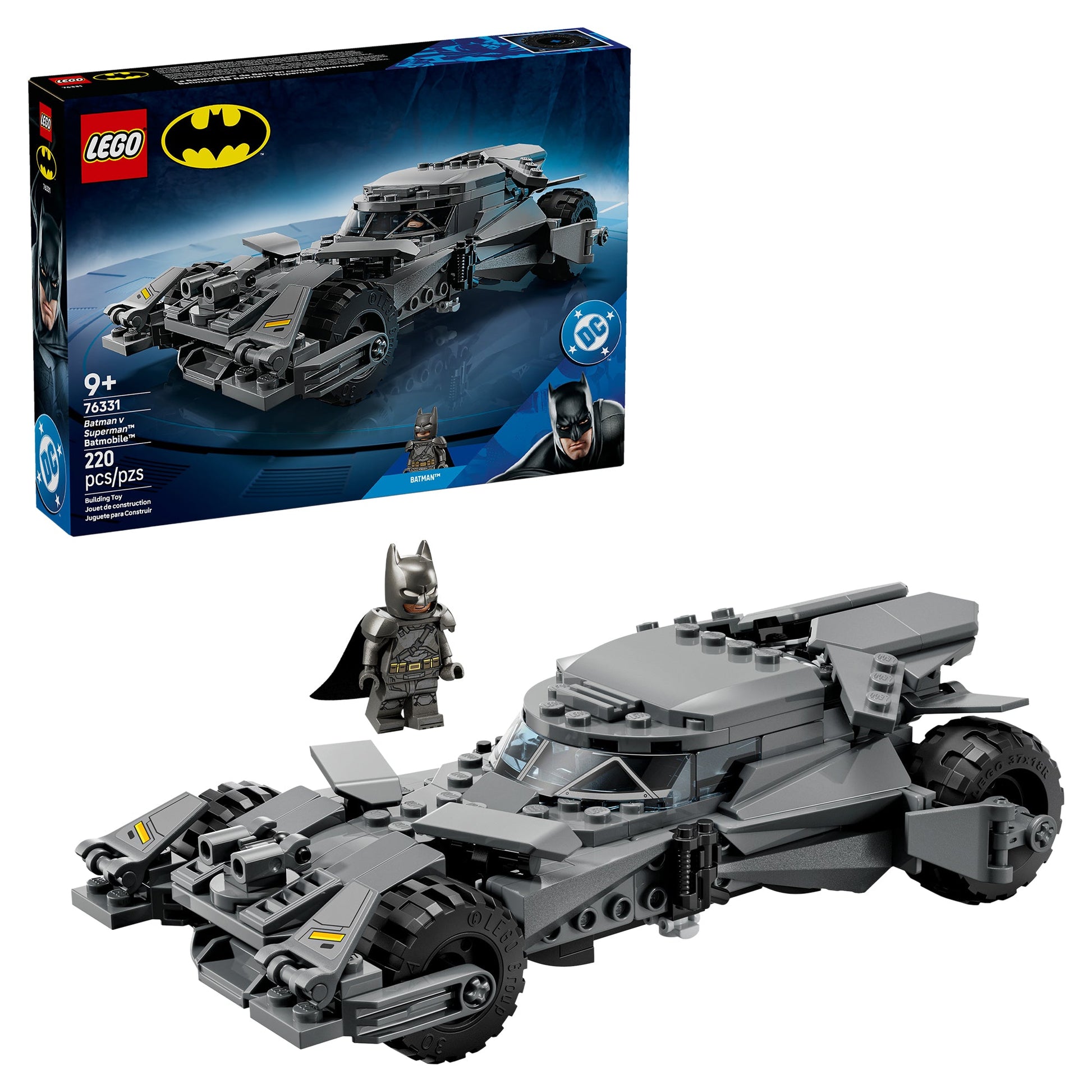 LEGO DC Batman: Batman v Superman Batmobile 76331 - Mastermind Toys___249629
